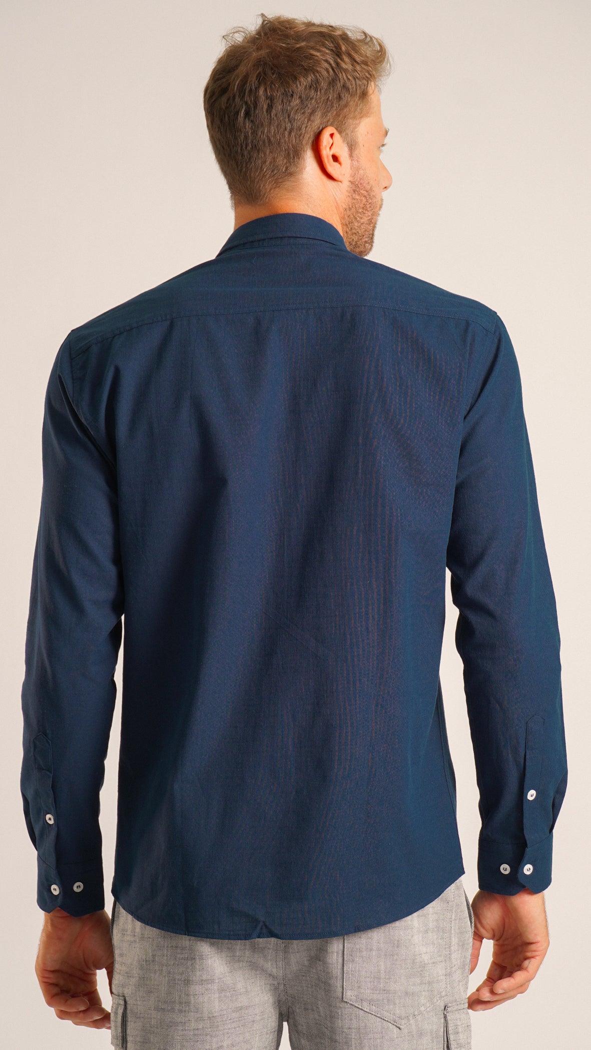 Camisa Manga Longa - Azul Marinho