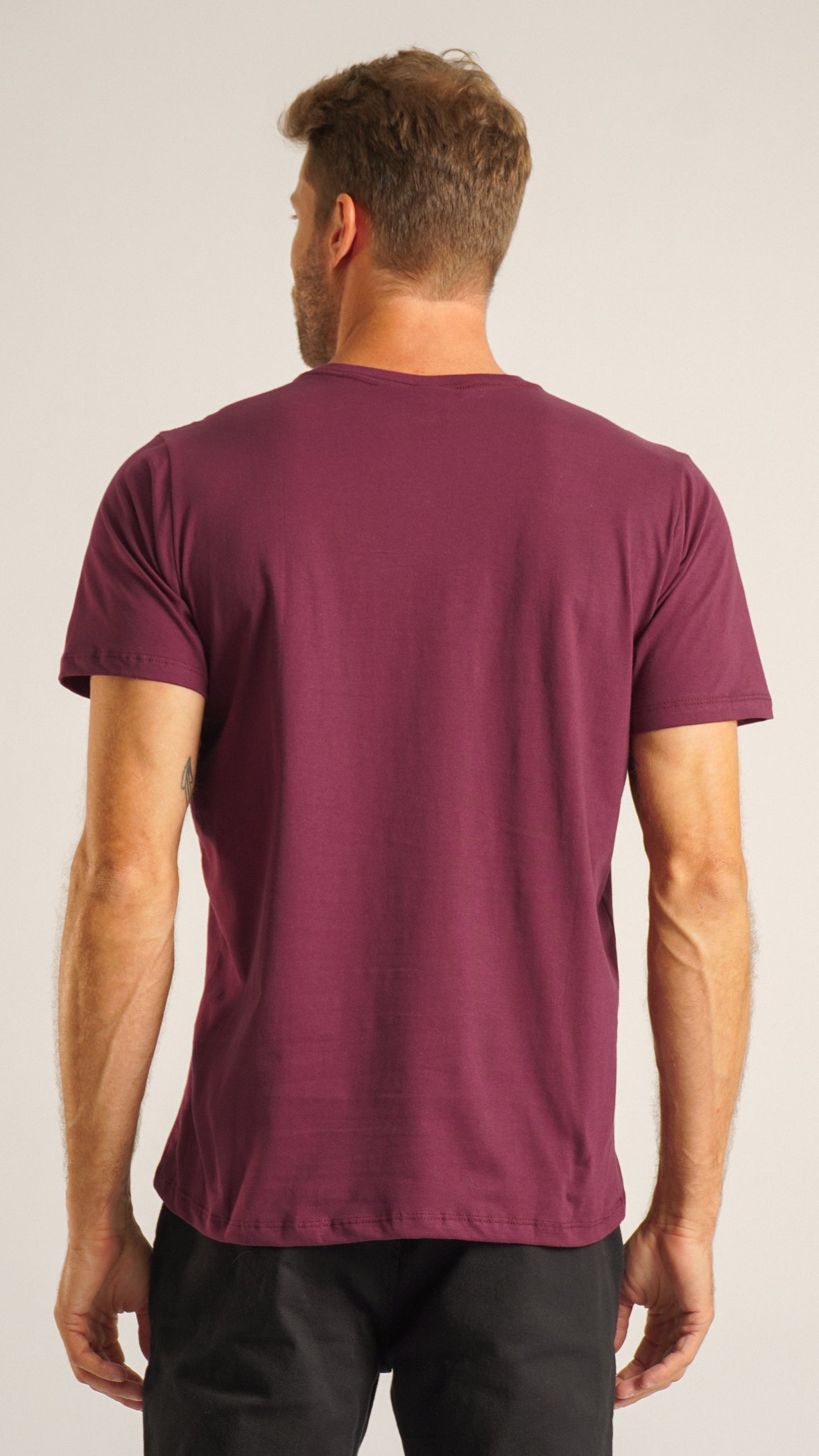 Camiseta Estampada Freedom - Bordô