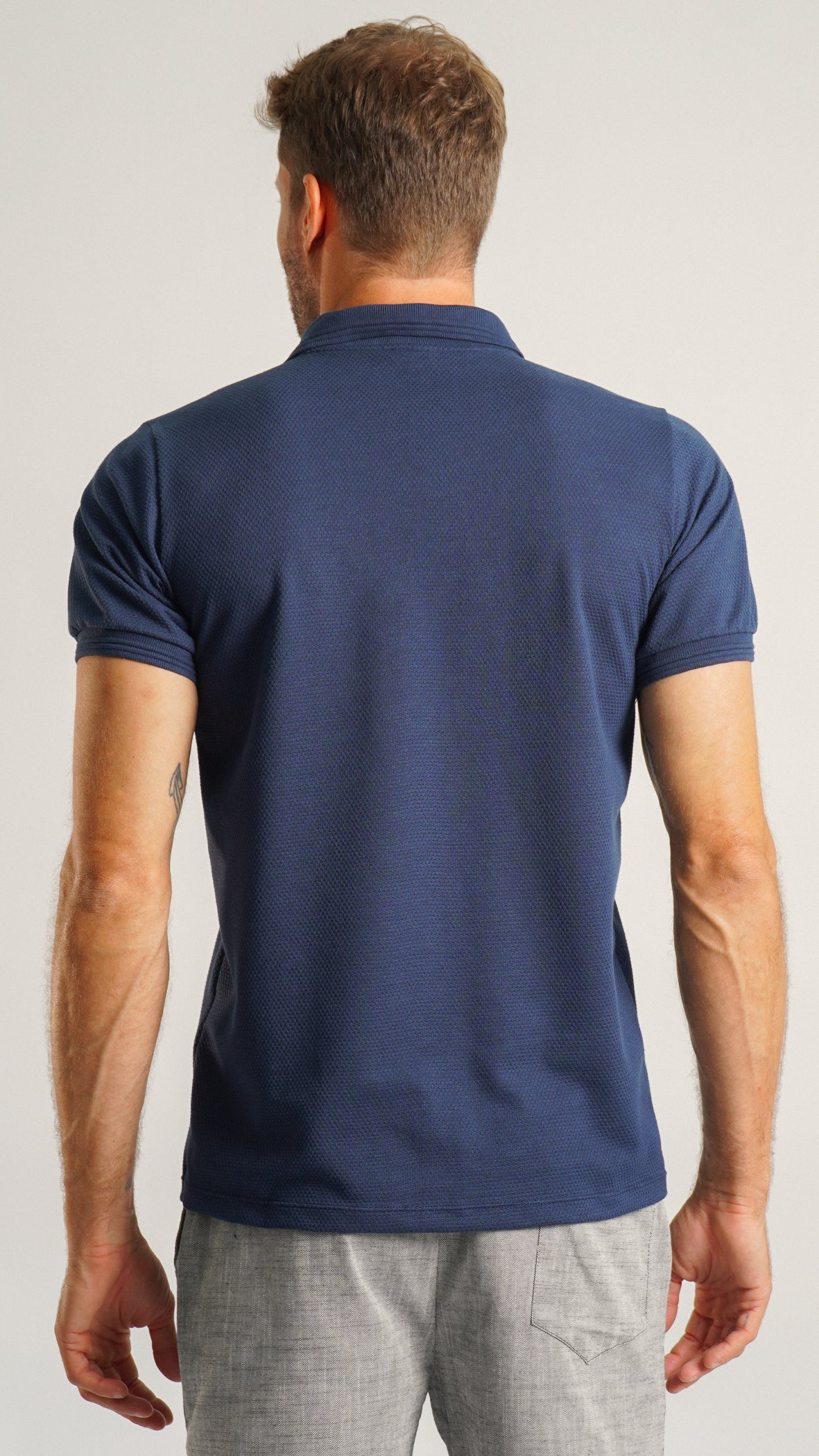 Camisa Polo Piquet - Azul Marinho