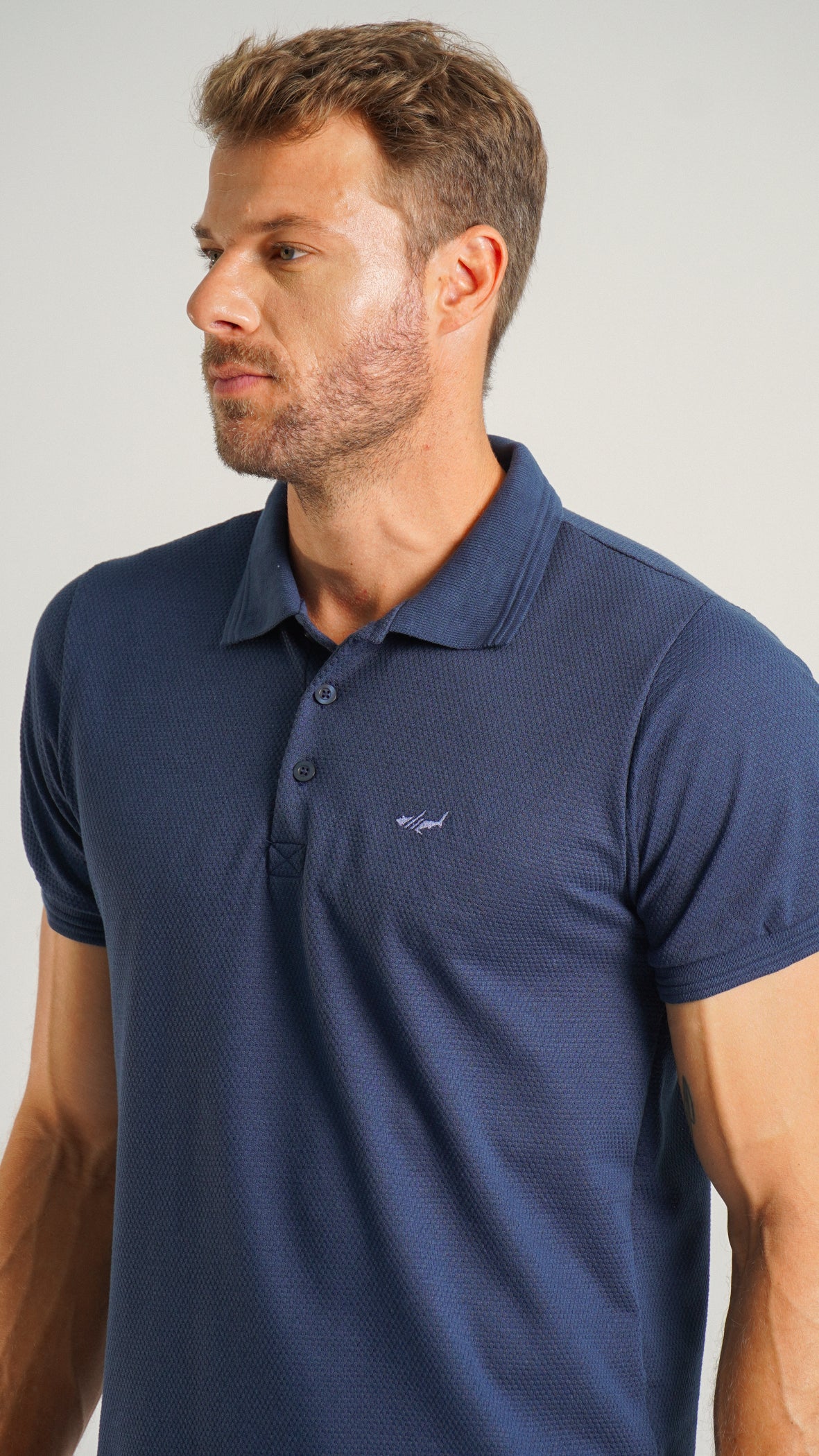 Camisa Polo Piquet - Azul Marinho