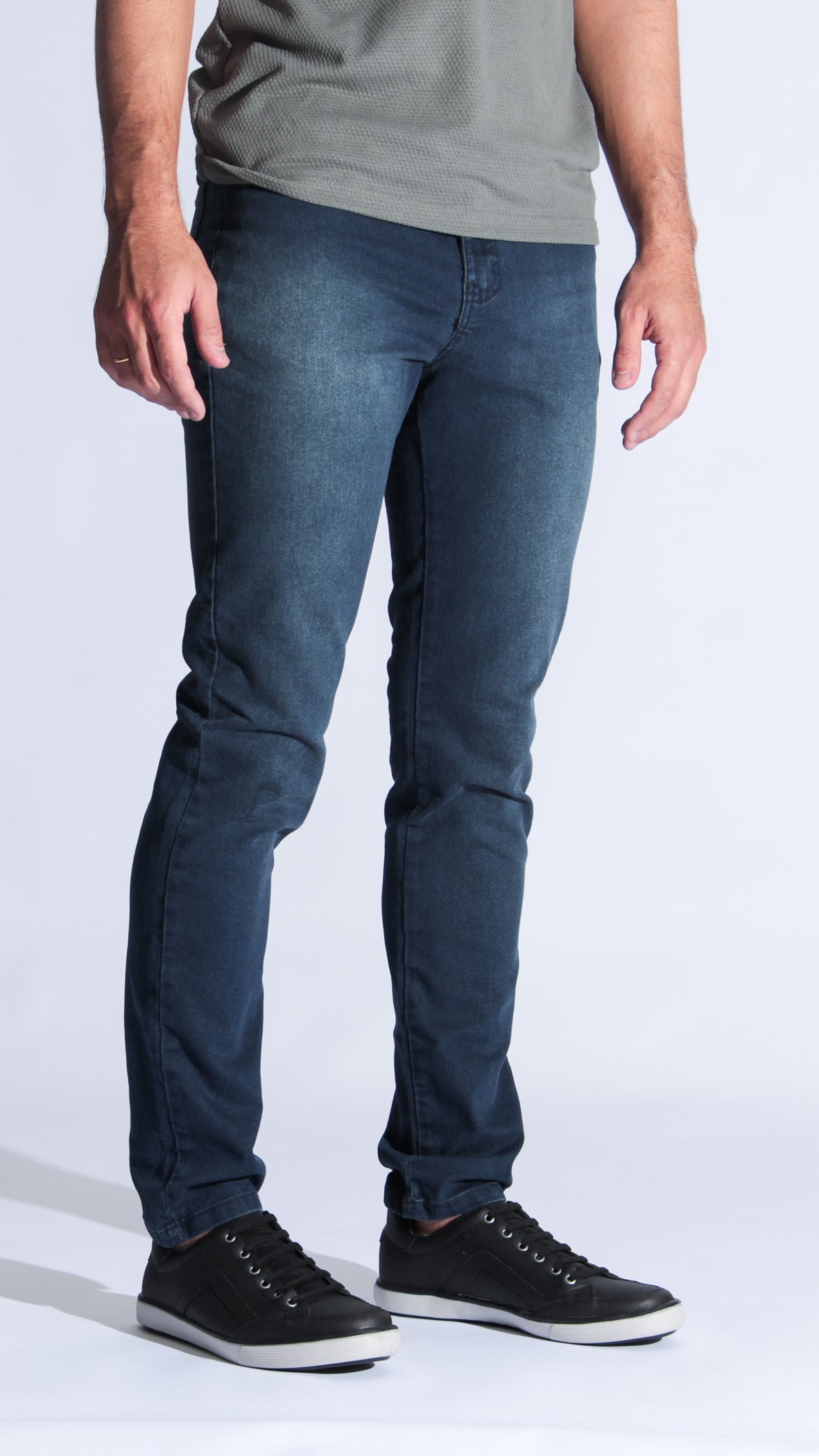 Calça Jeans - Escura Linha Azul
