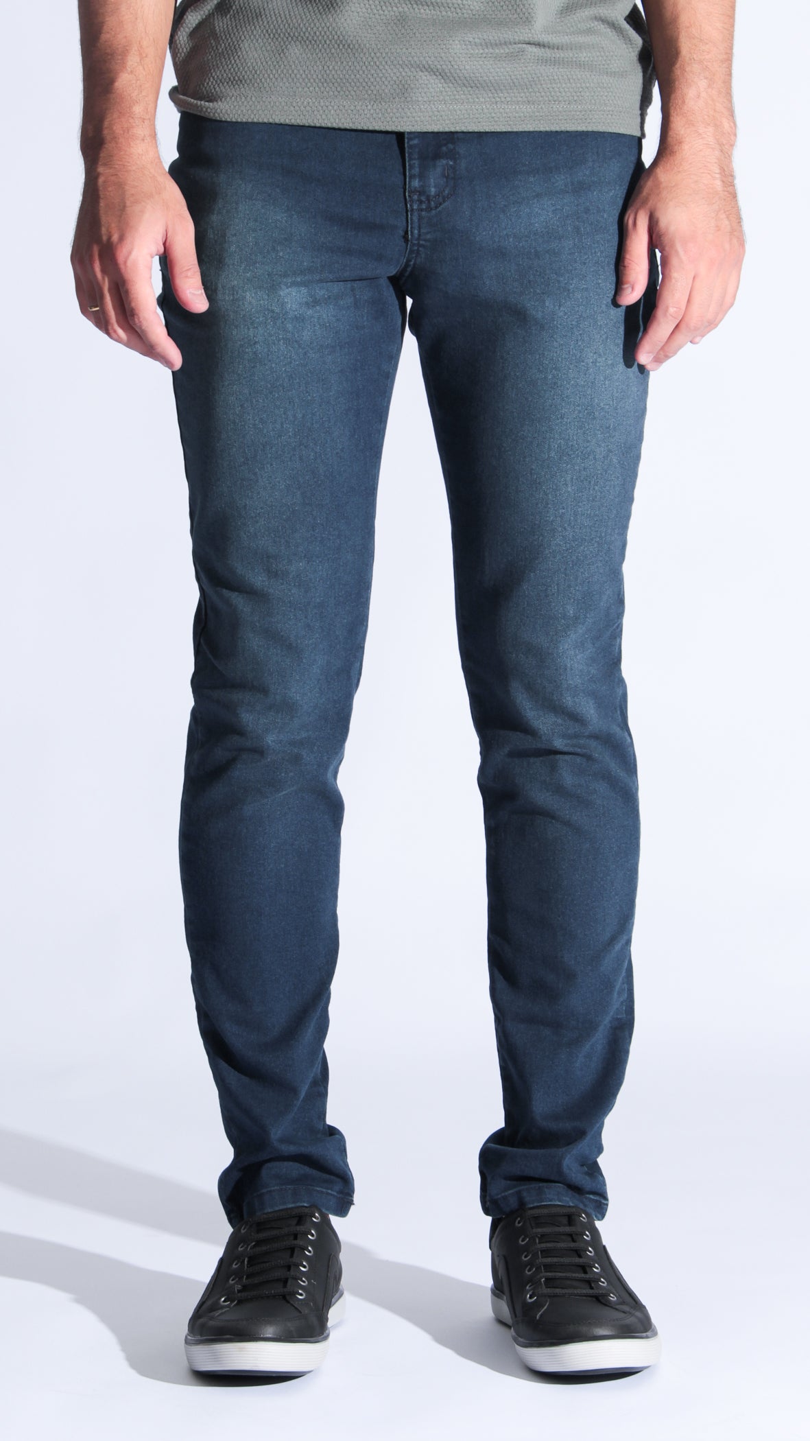 Calça Jeans - Escura Linha Azul