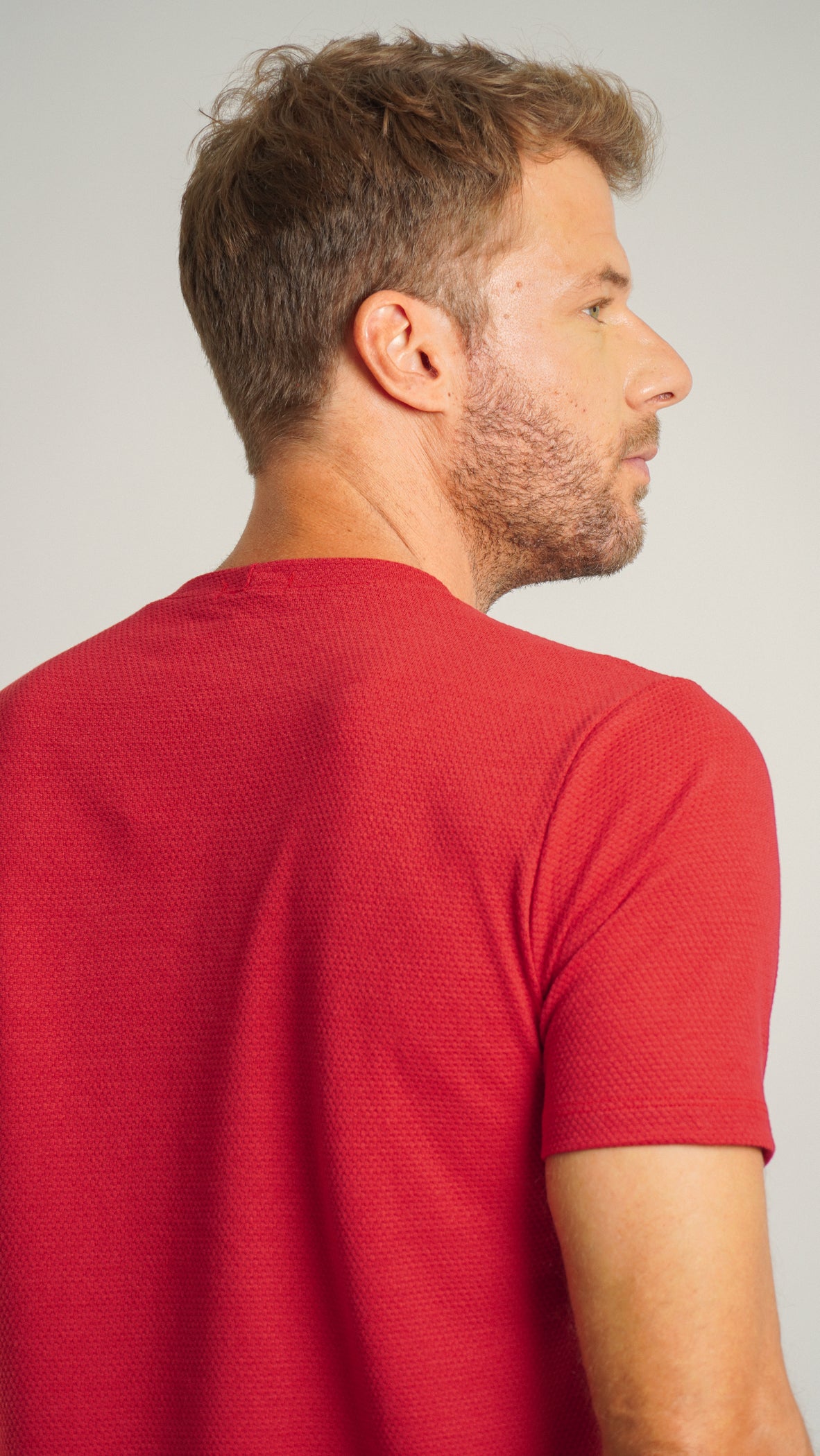 Camiseta Colmeia - Vermelha