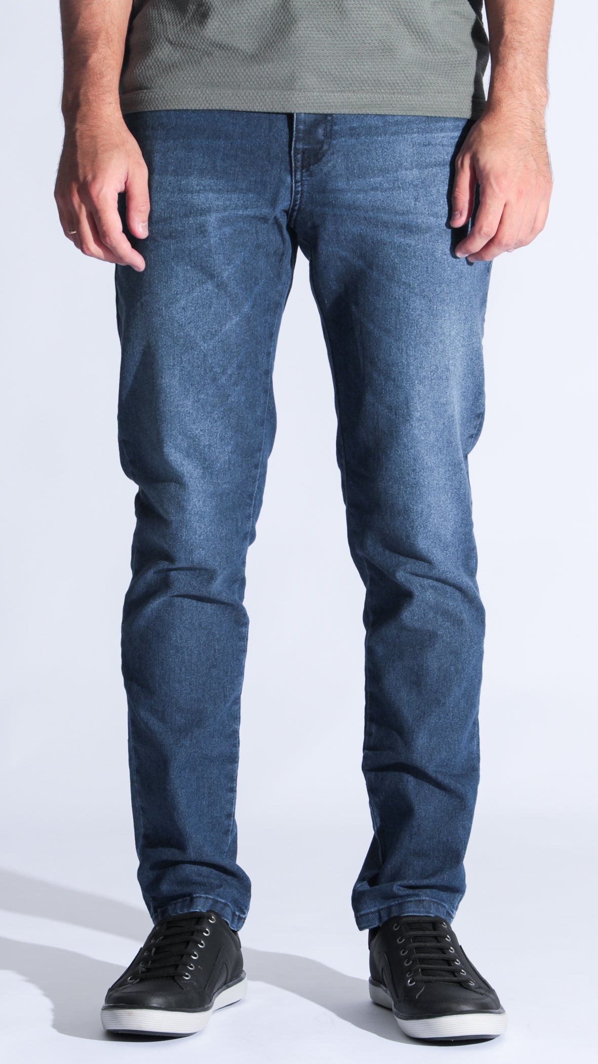 Calça Jeans - Escura Linha Azul
