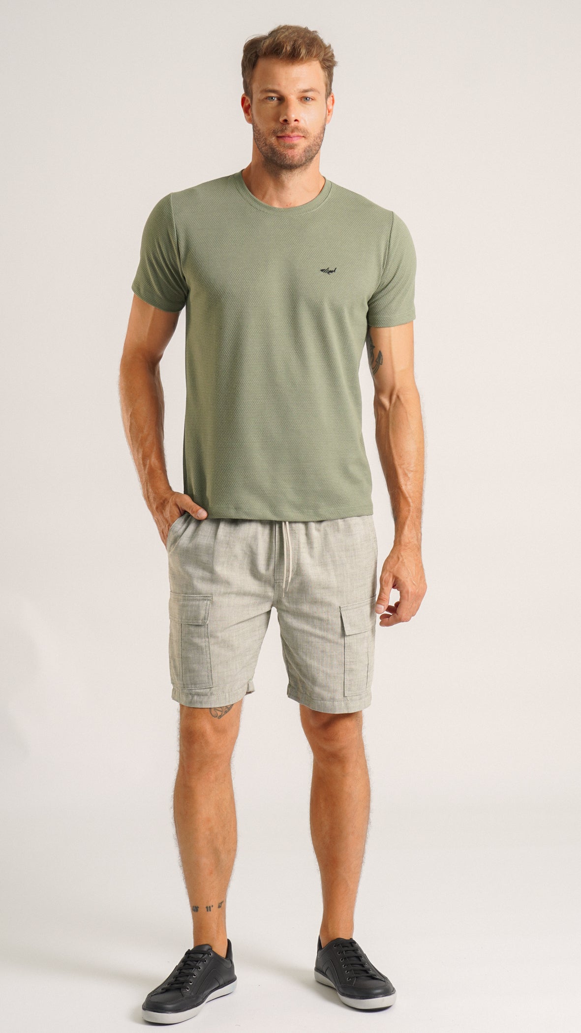 Camiseta Colmeia - Verde