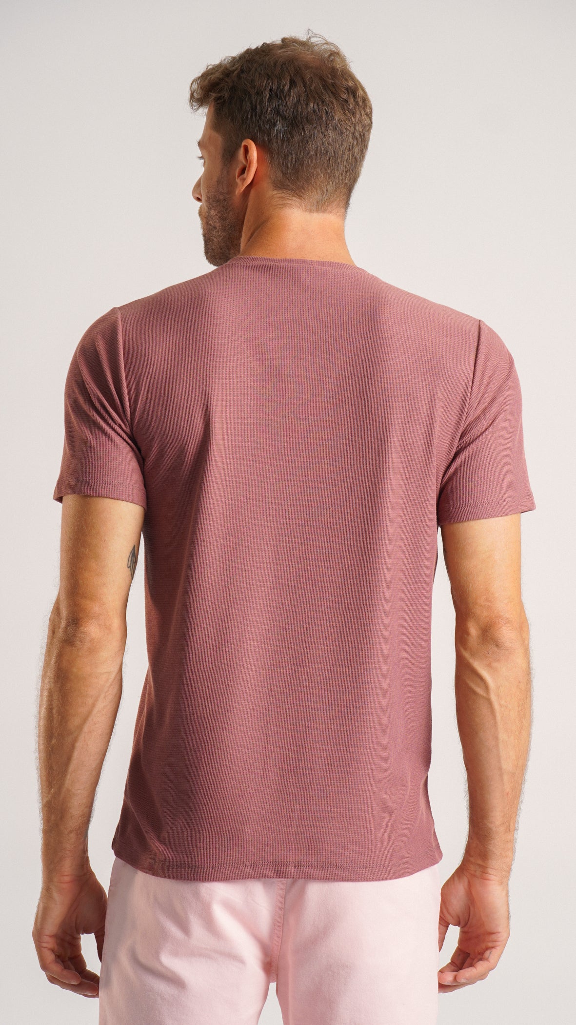 Camiseta Tricô Diamond - Rosê