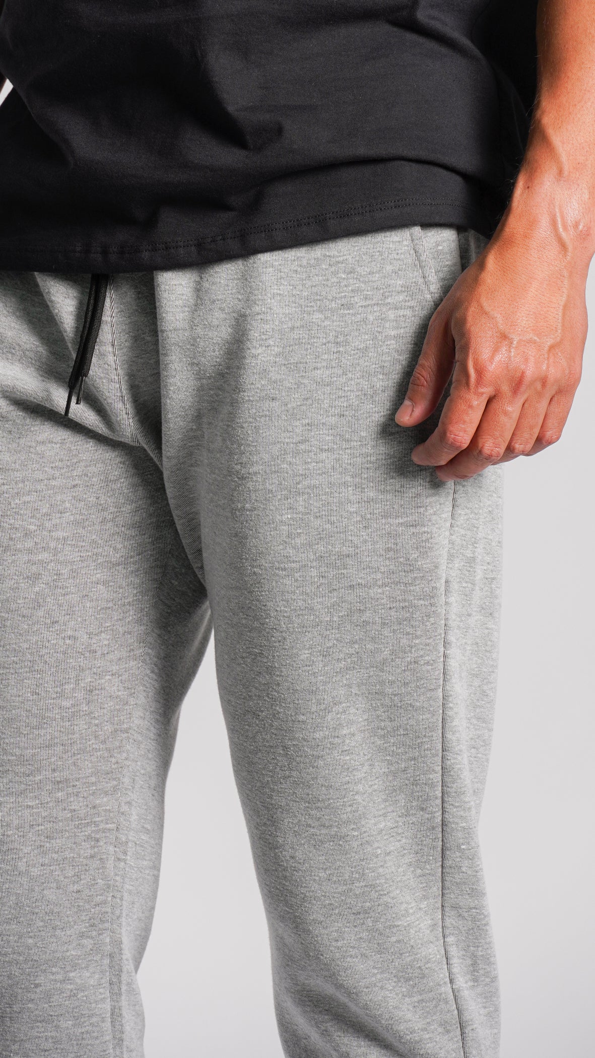 Calça Moletom Suedine - Cinza