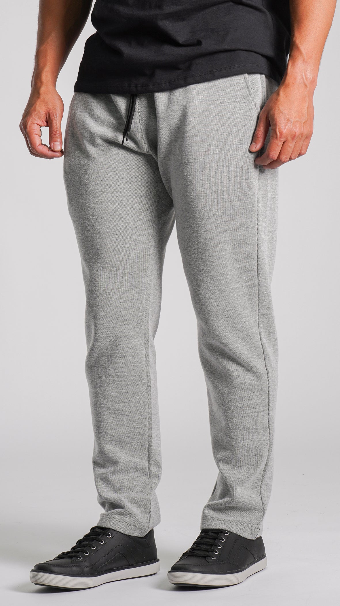 Calça Moletom Suedine - Cinza