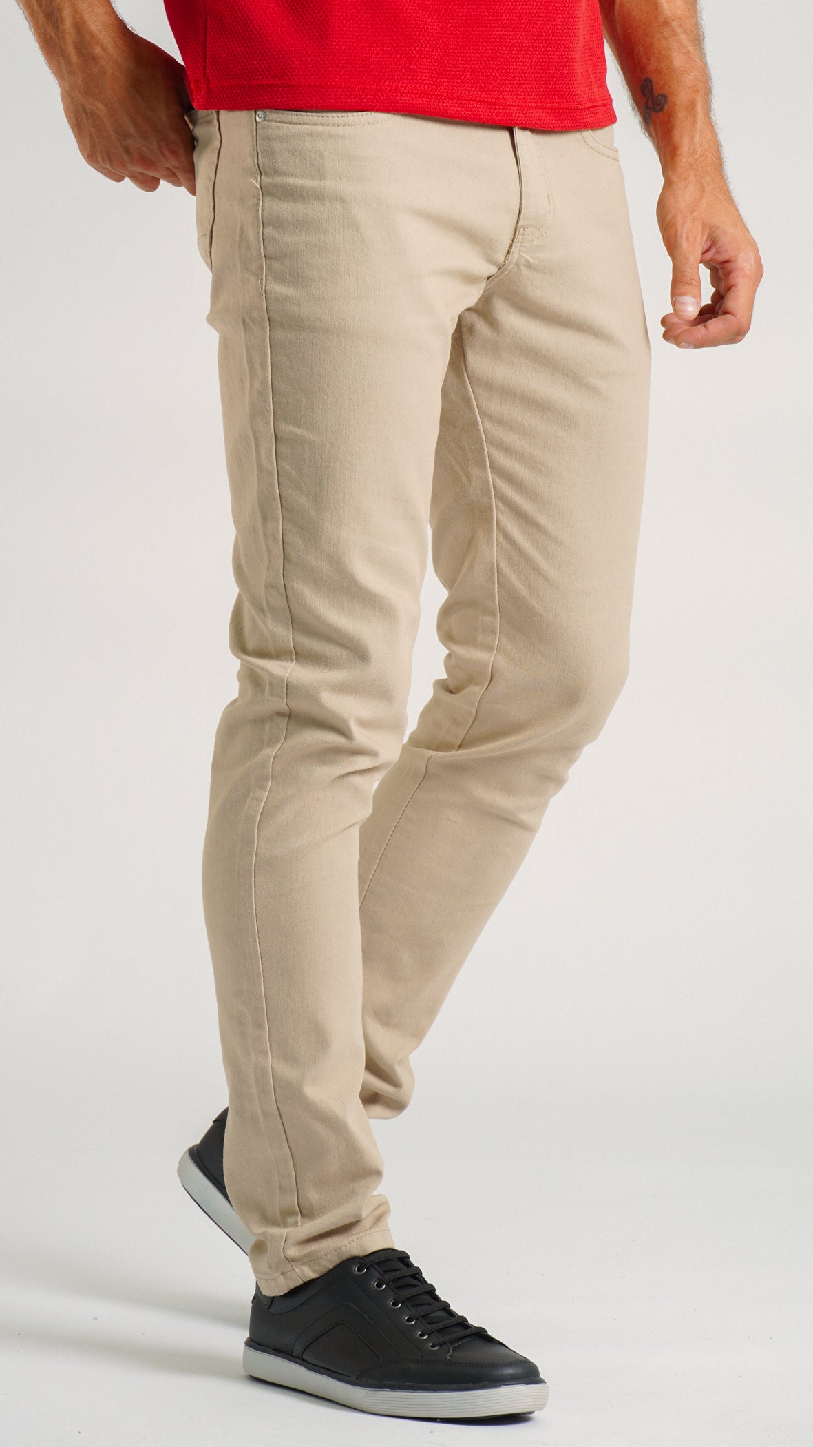 Calça Sarja Premier - Bege