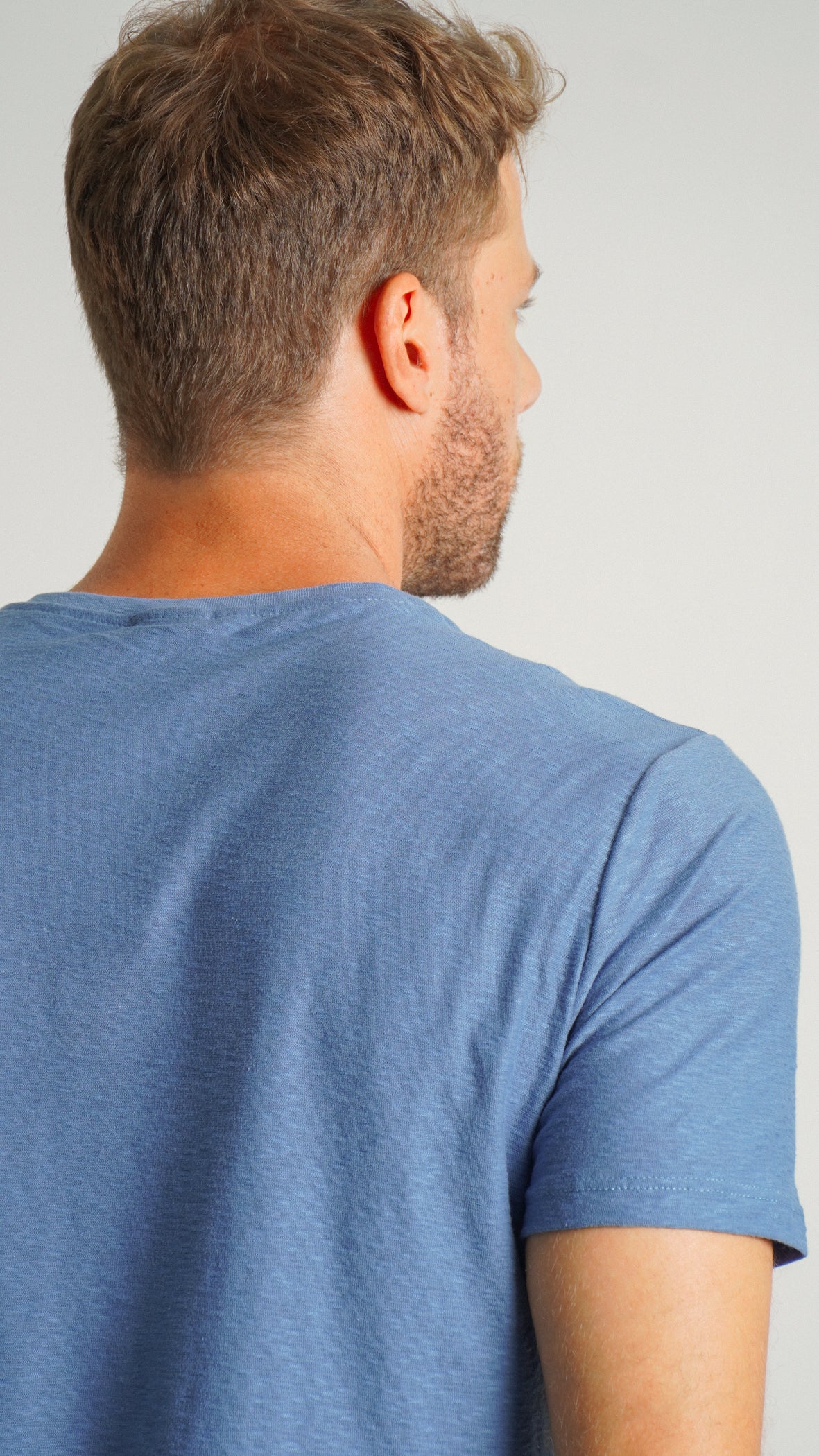 Camiseta Flamê Hawaii - Azul