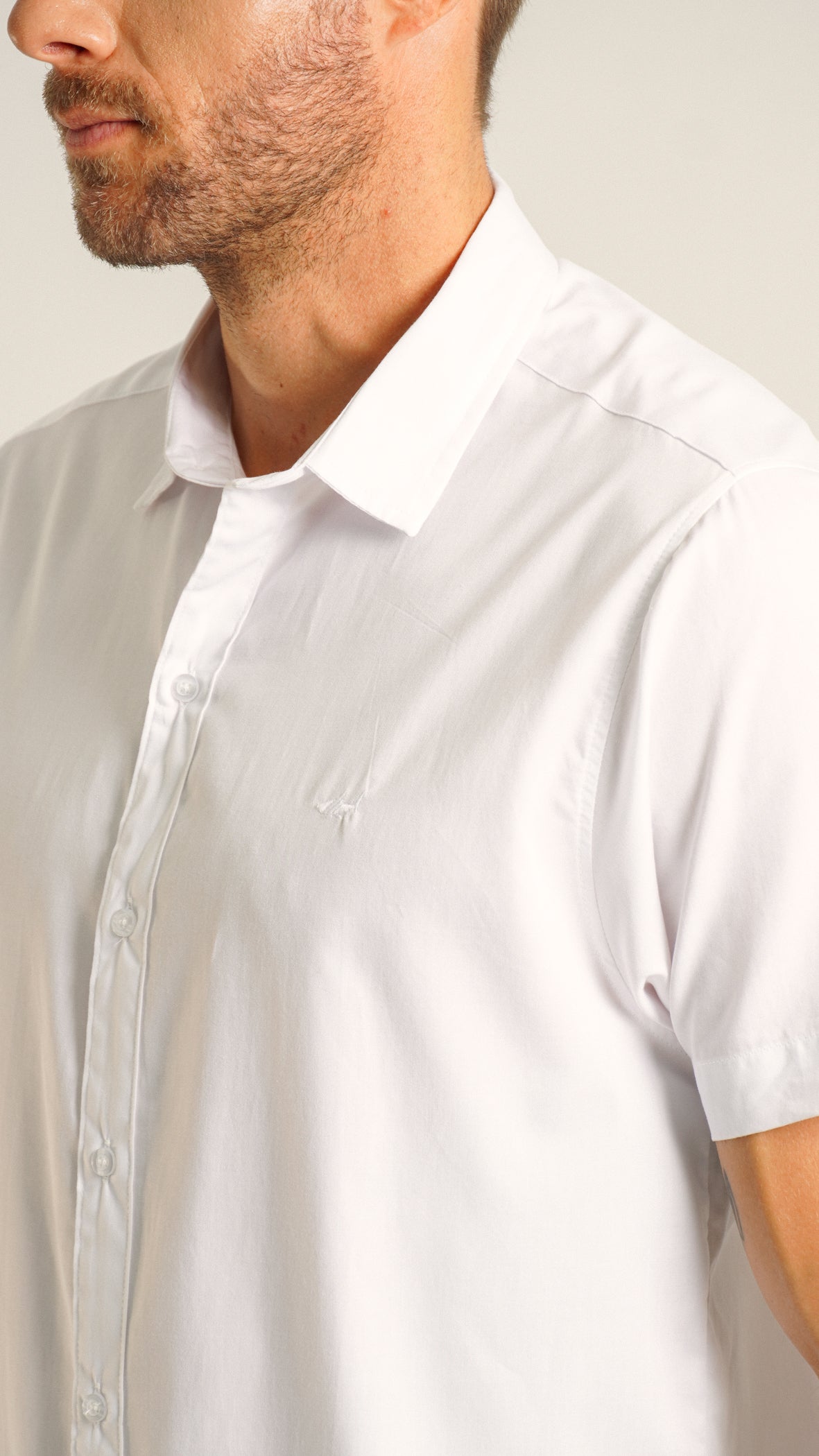 Camisa Manga Curta - Branca
