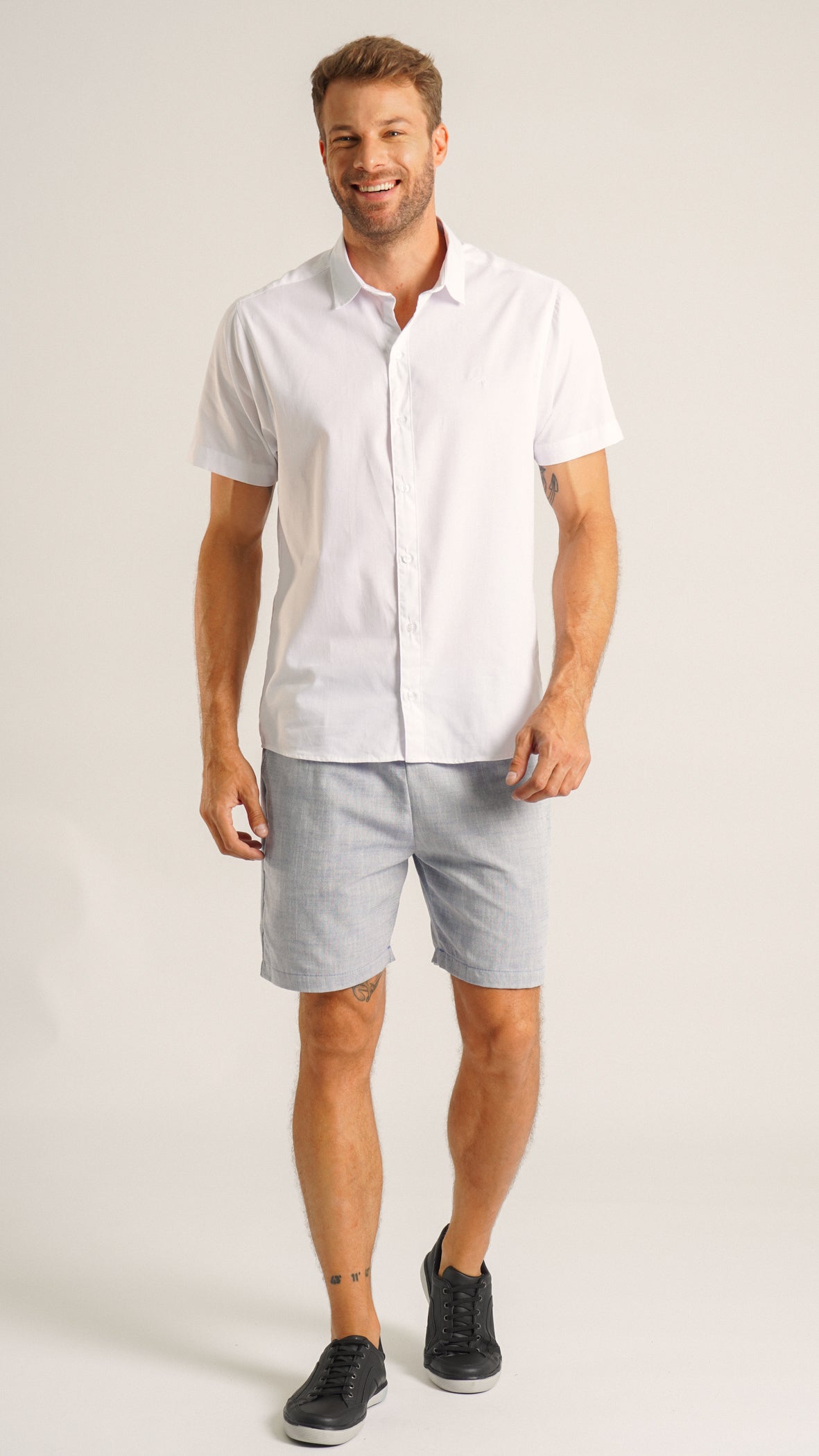 Camisa Manga Curta - Branca