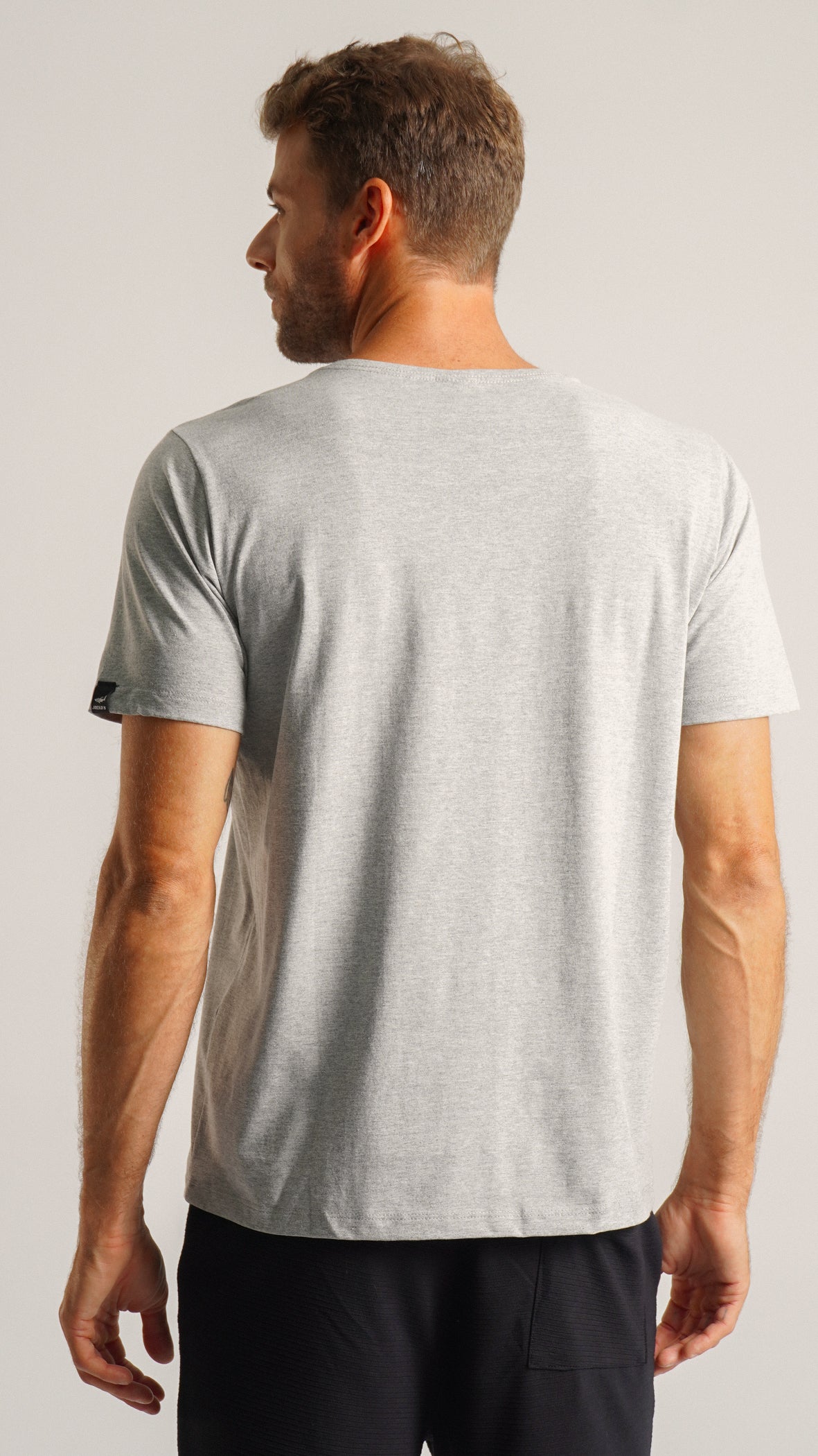 Camiseta Lisa - Cinza