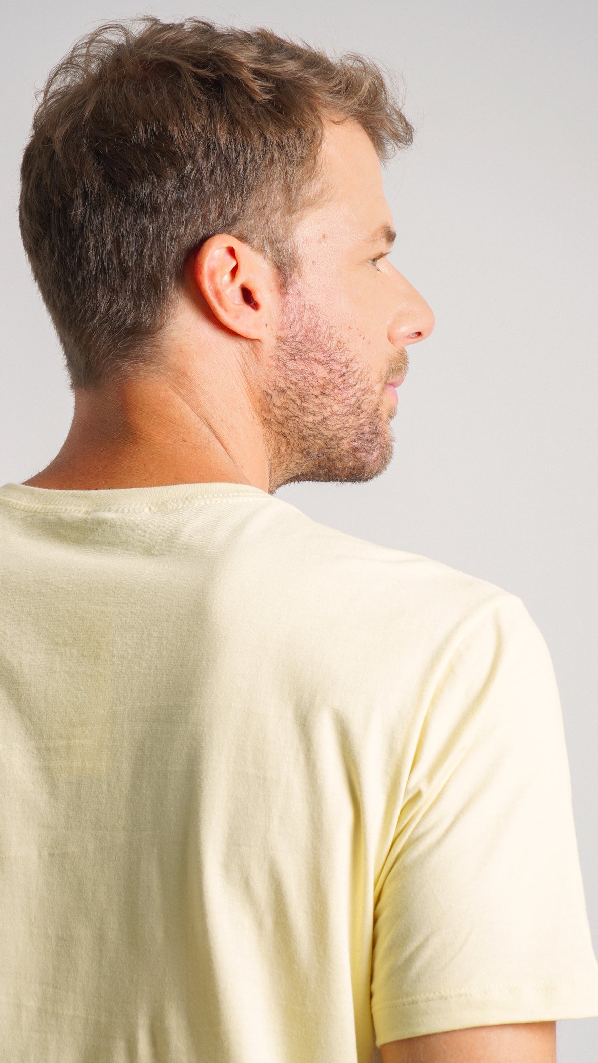 Camiseta Básica - Amarelo Bebê