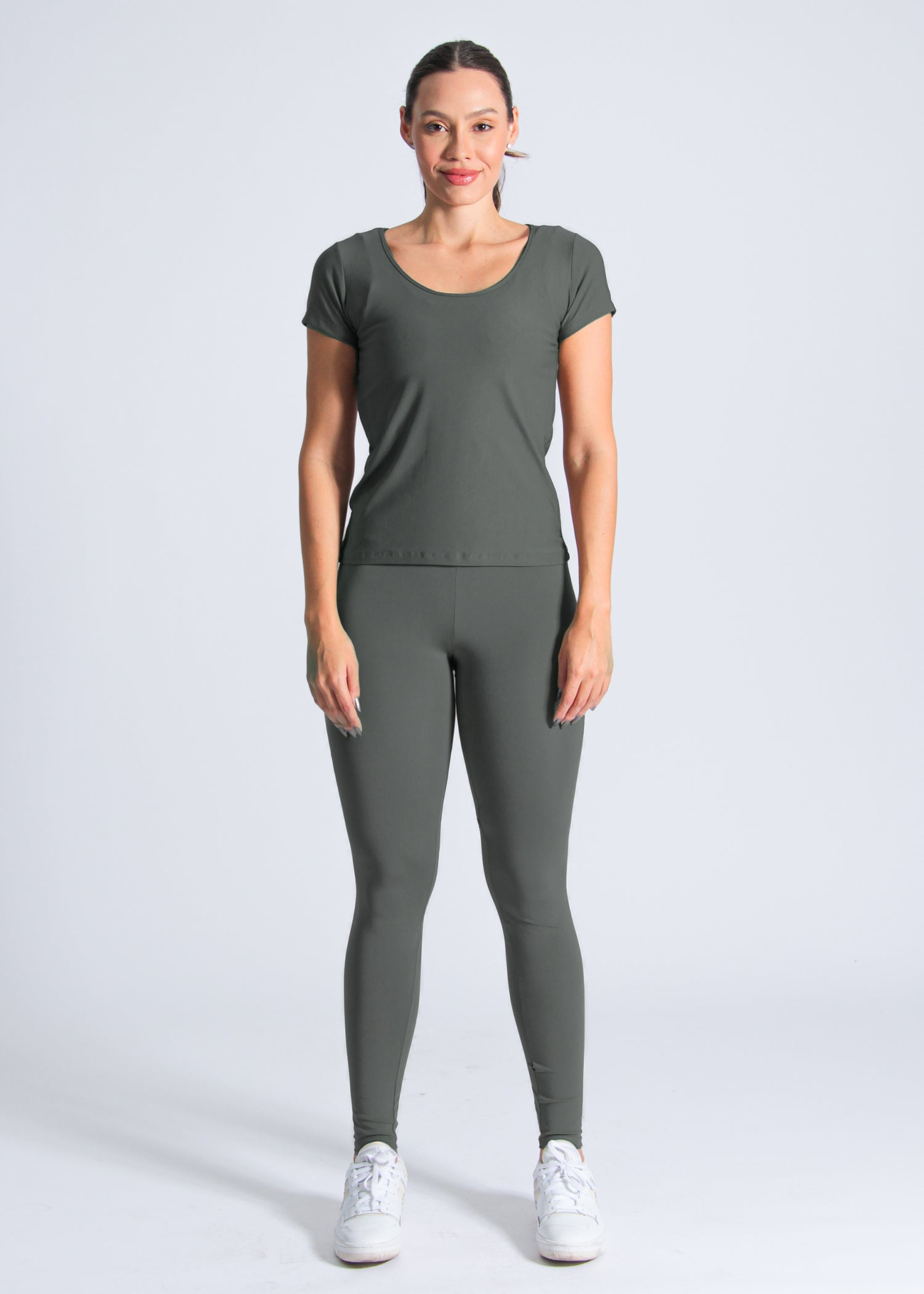 Camiseta Dry Fit - Grafite