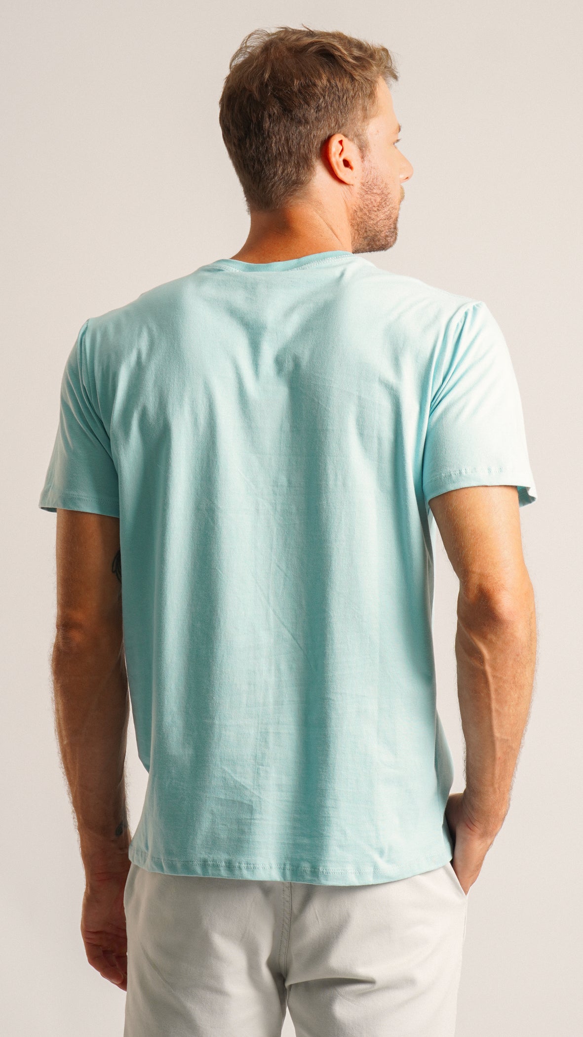 Camiseta Básica - Azul