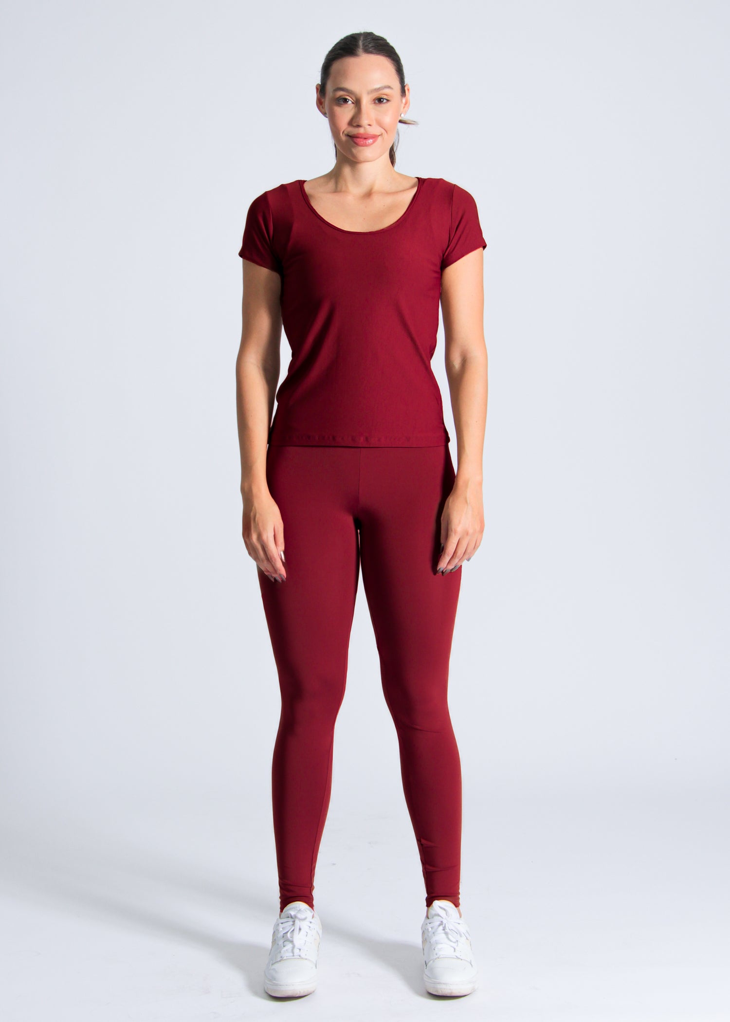 Camiseta Dry Fit - Bordô