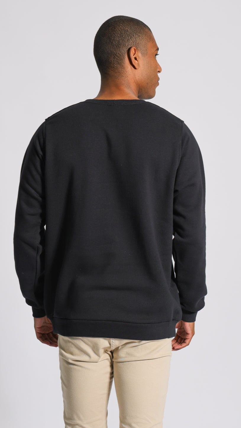 Moletom Ribana Premium - Preto