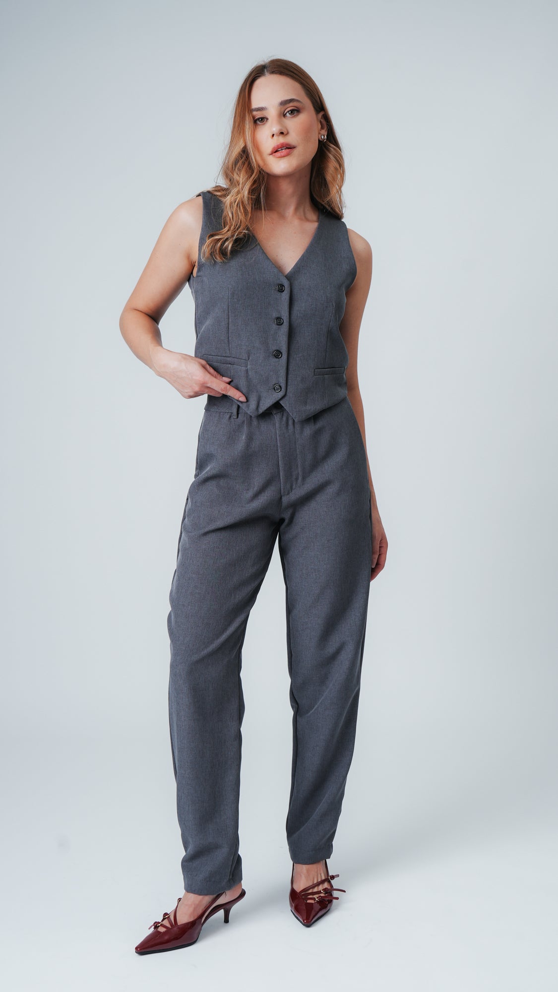 Calça Alfaiataria Classic Premium - Grafite