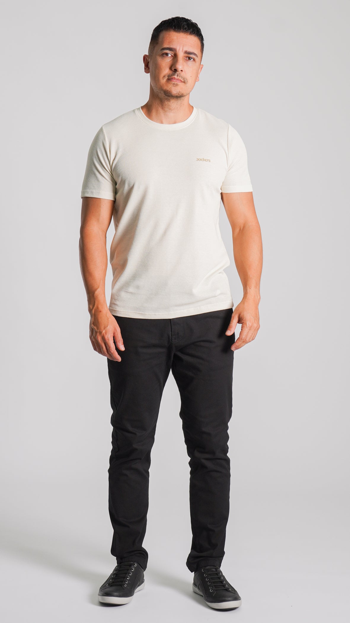 Camiseta Tricô Diamond - Bege