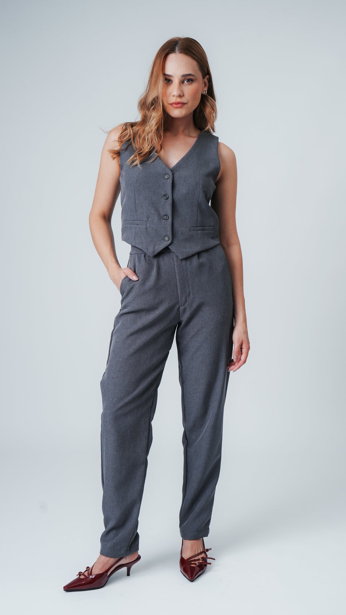 Calça Alfaiataria Classic Premium - Grafite