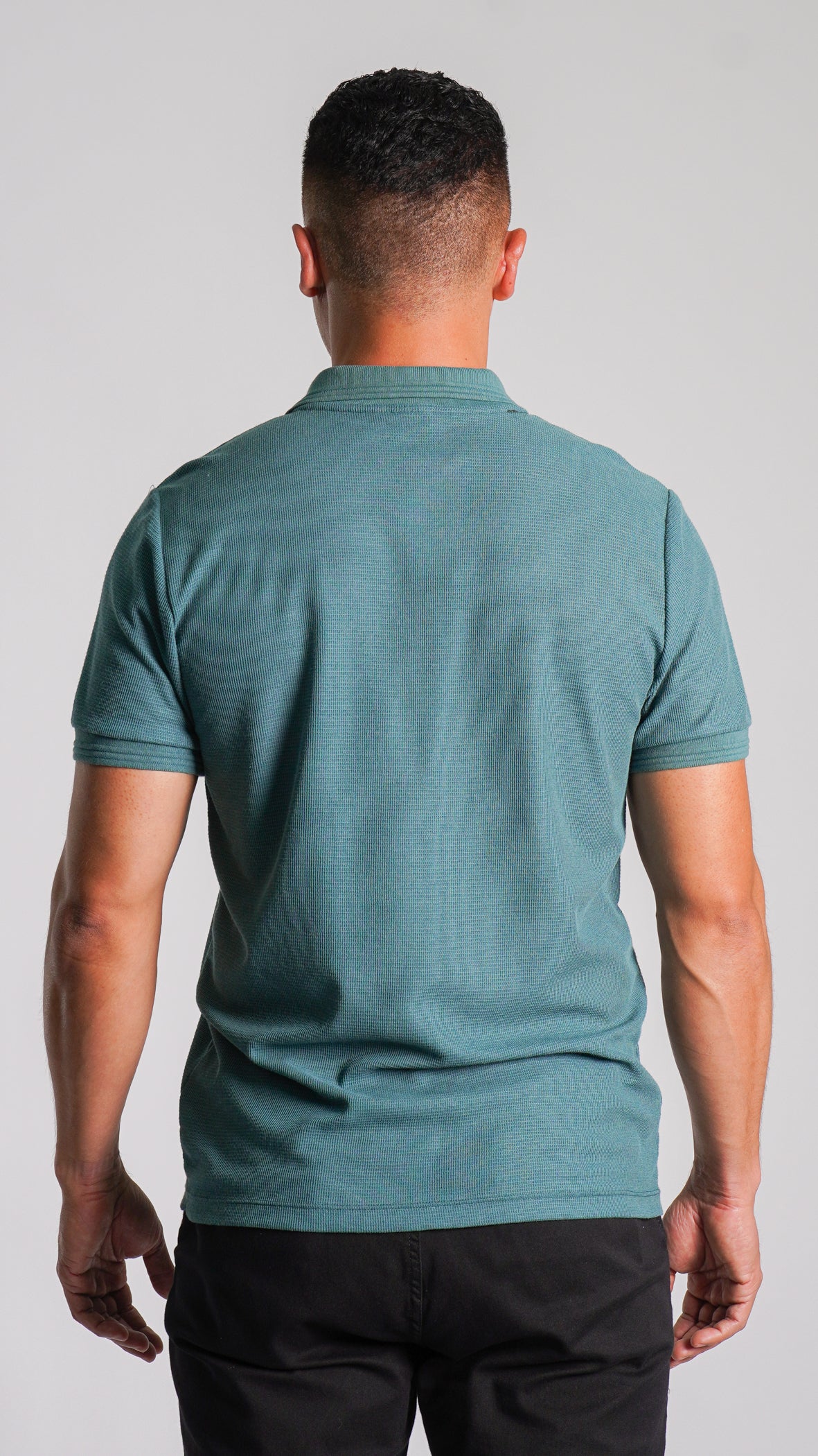 Camisa Polo Tricô Diamond - Verde