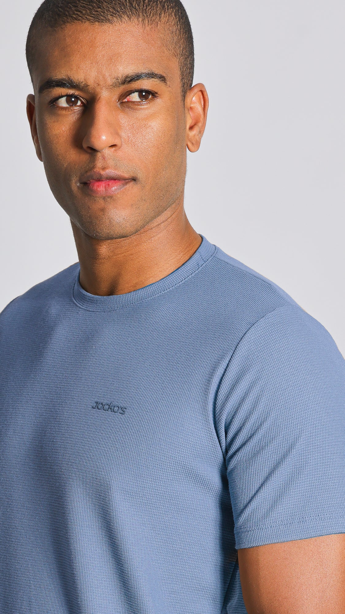 Camiseta Tricô Diamond - Azul