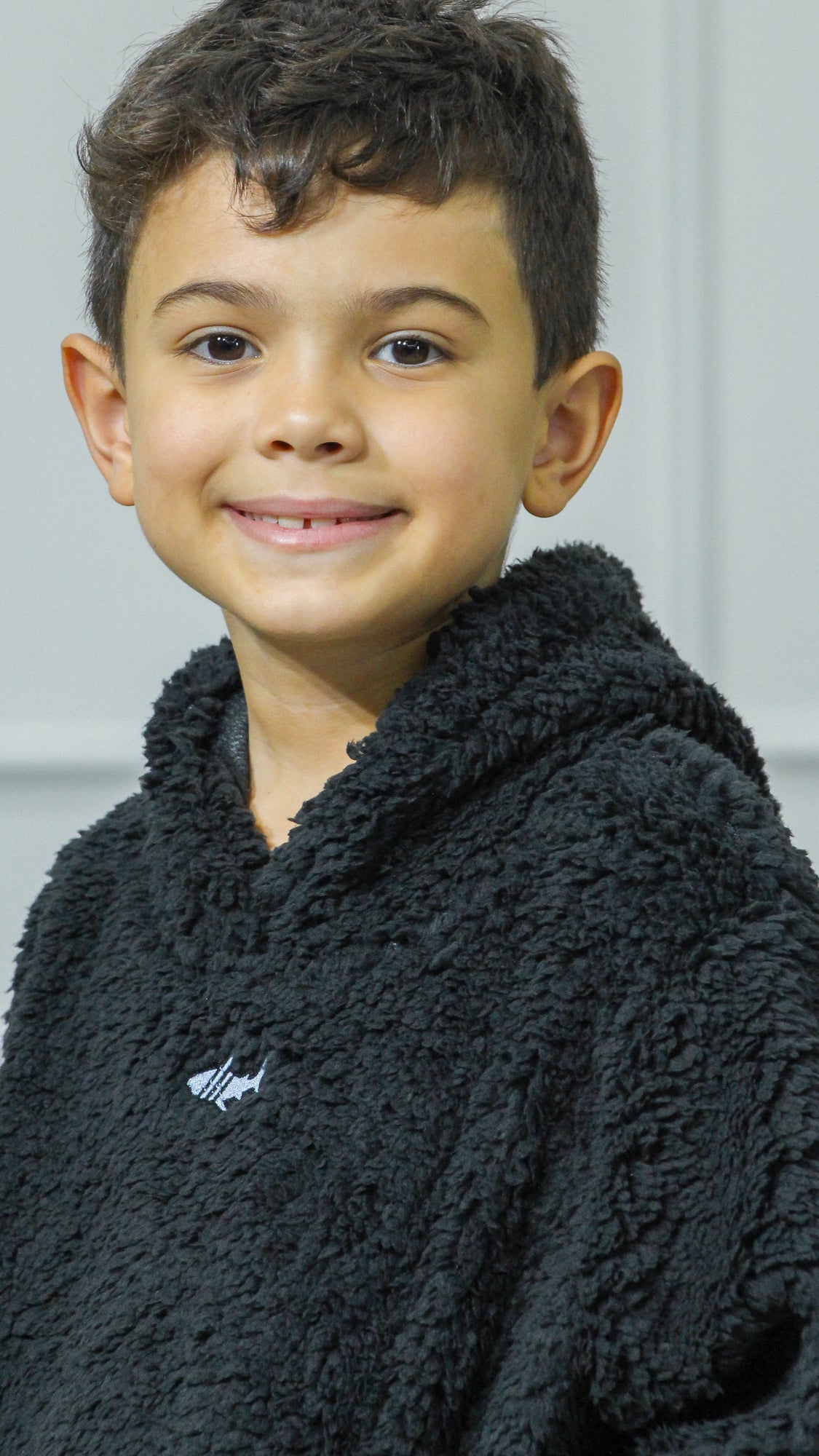 Canguru Sherpa Kids Unissex - Preto