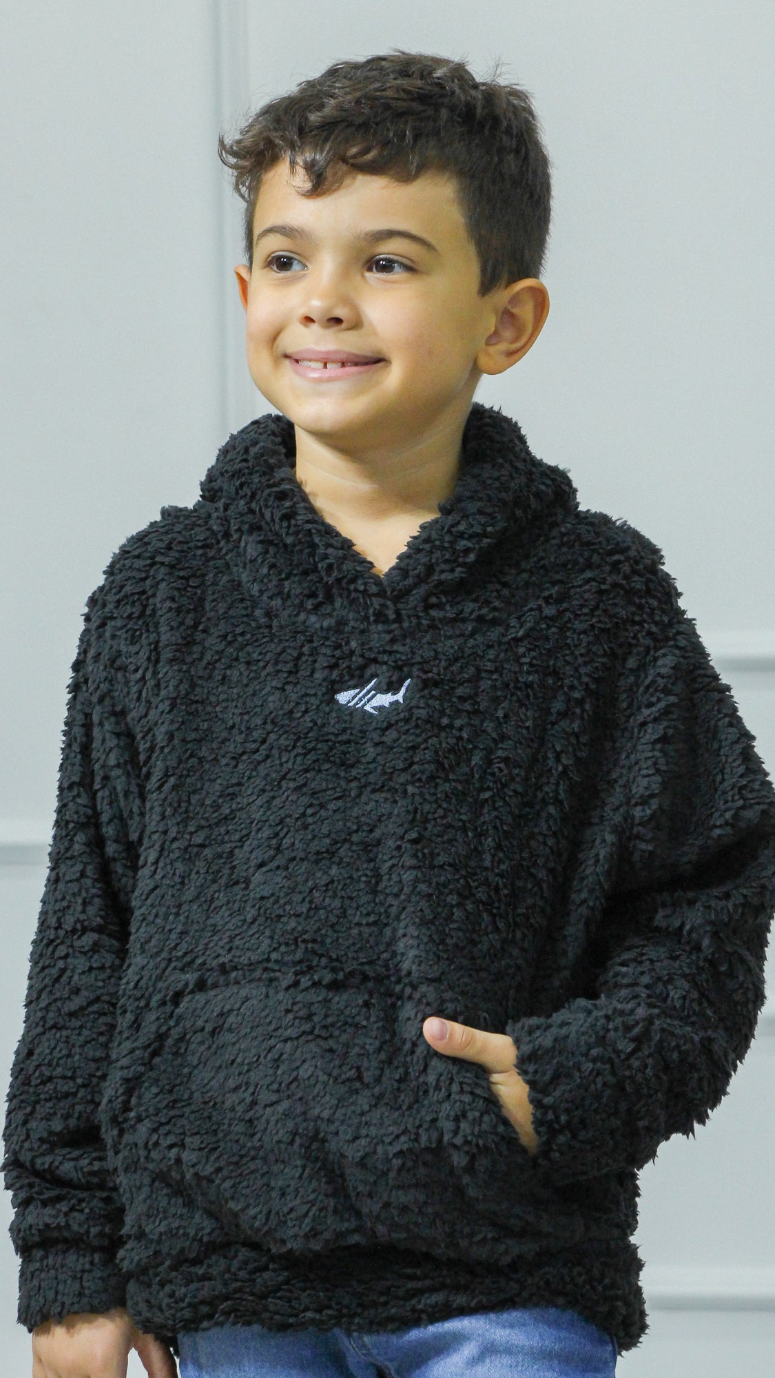 Canguru Sherpa Kids - Preto