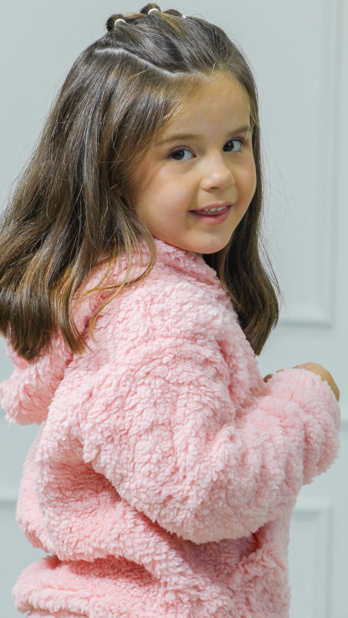 Canguru Sherpa Kids - Rosa