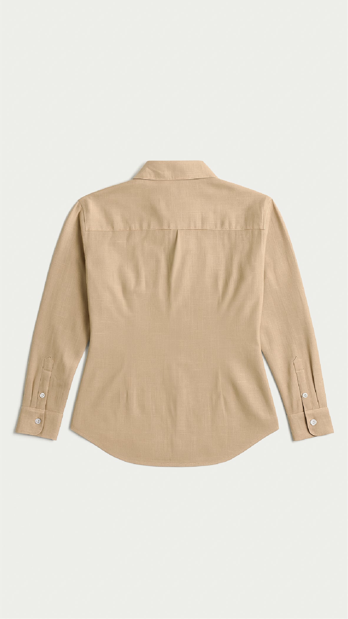 Camisa Manga Longa - Bege