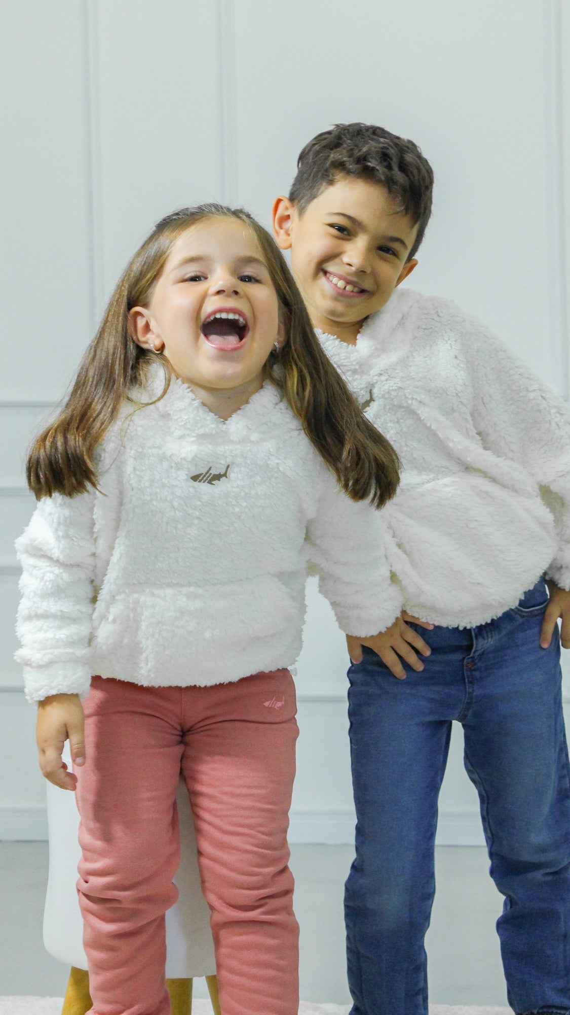 Canguru Sherpa Kids Unissex - Off White