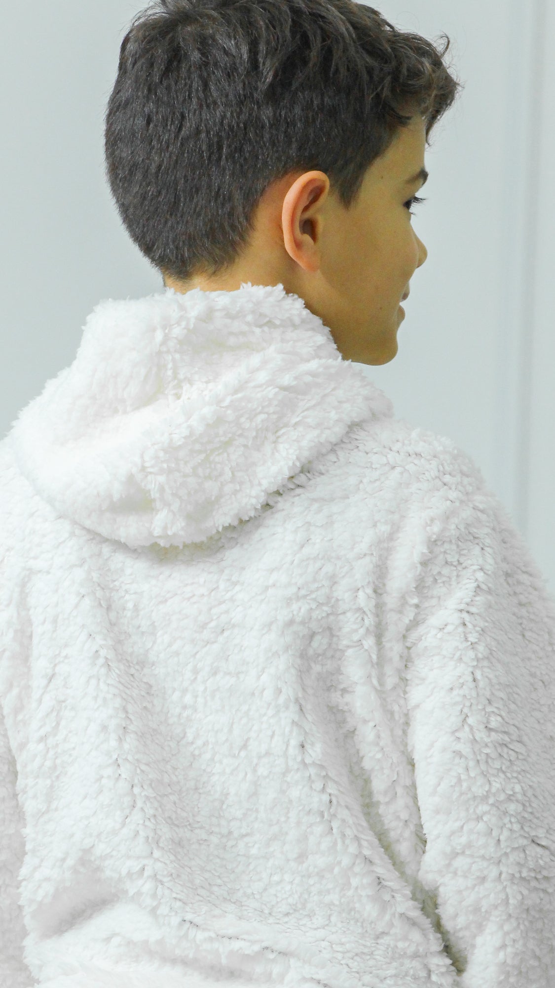 Canguru Sherpa Kids Unissex - Off White