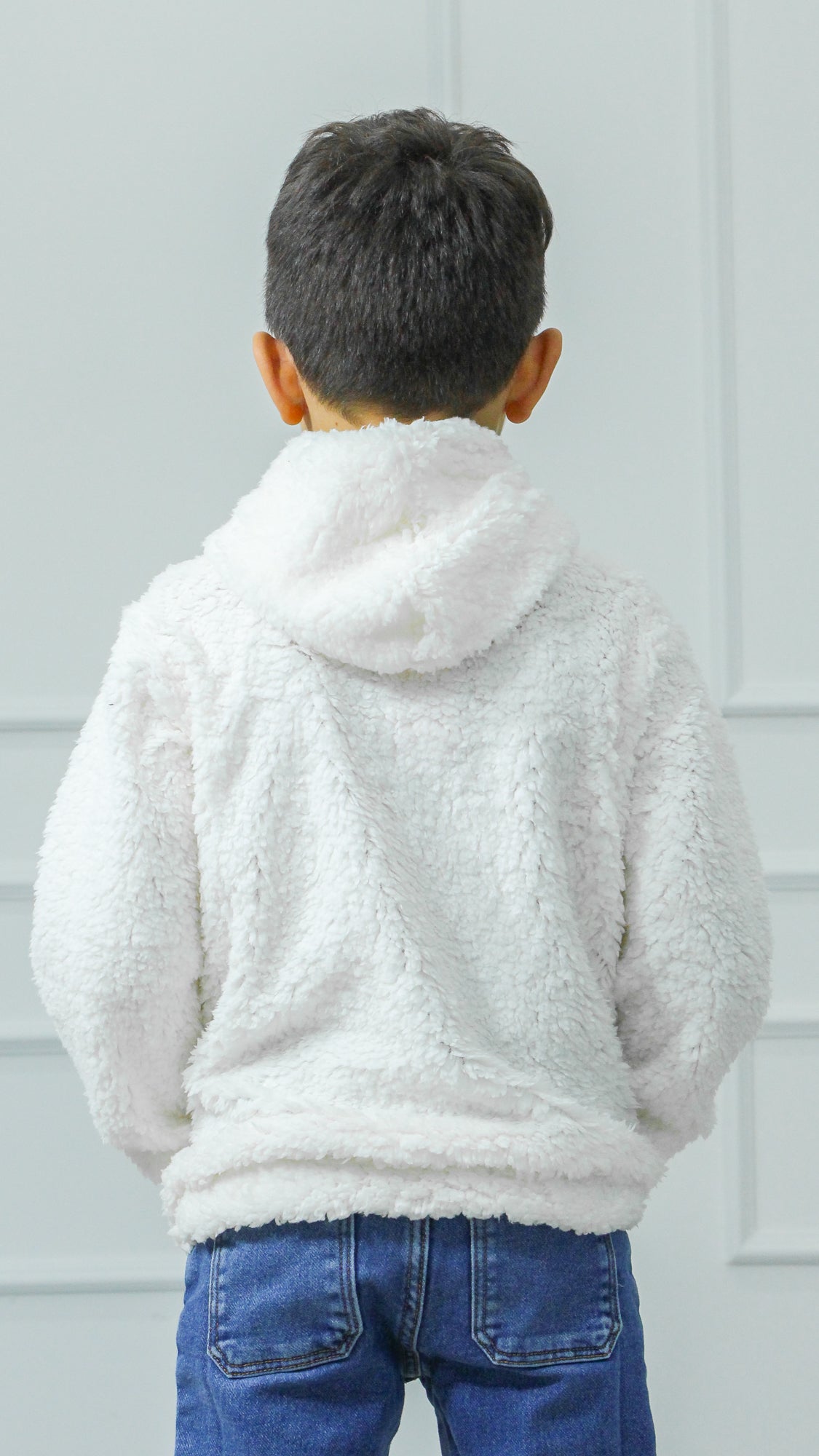 Canguru Sherpa Kids Unissex - Off White