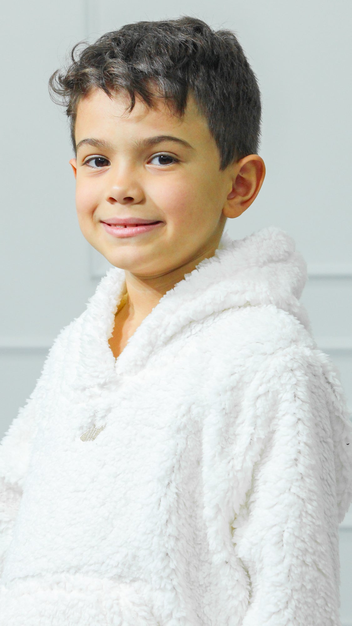 Canguru Sherpa Kids Unissex - Off White