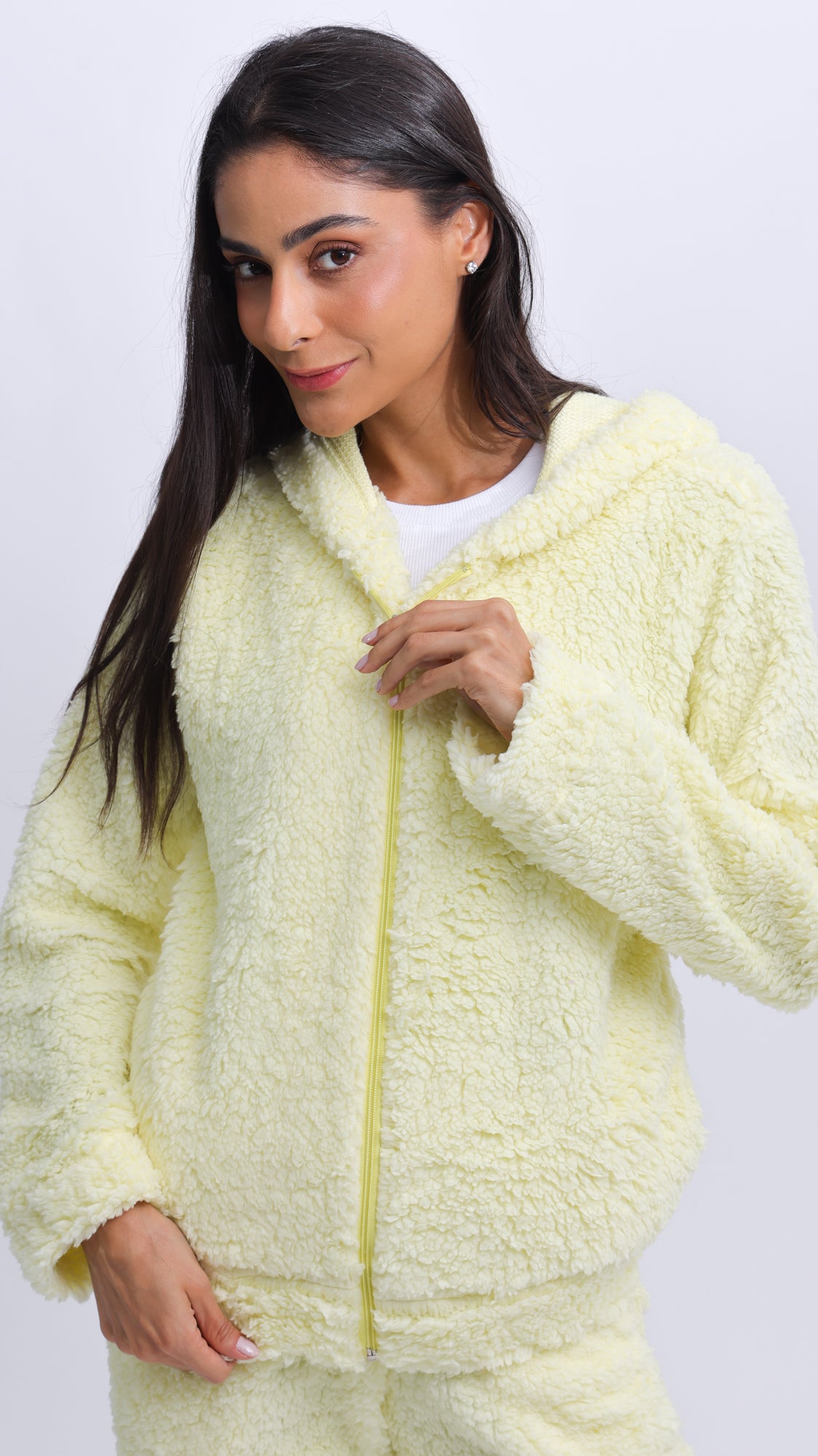 Jaqueta Sherpa - Amarela