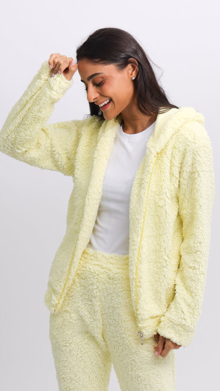 Jaqueta Sherpa - Amarela