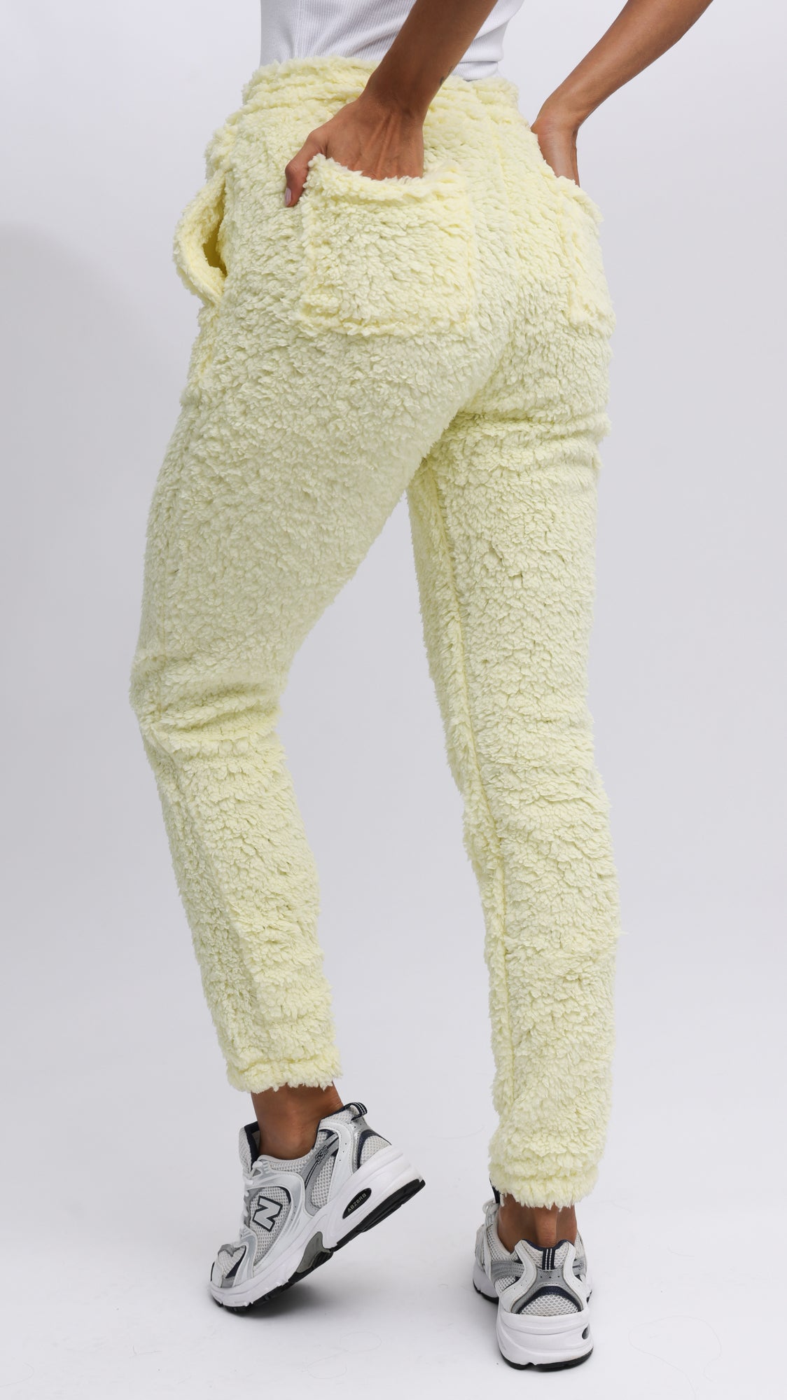 Calça Sherpa - Amarela