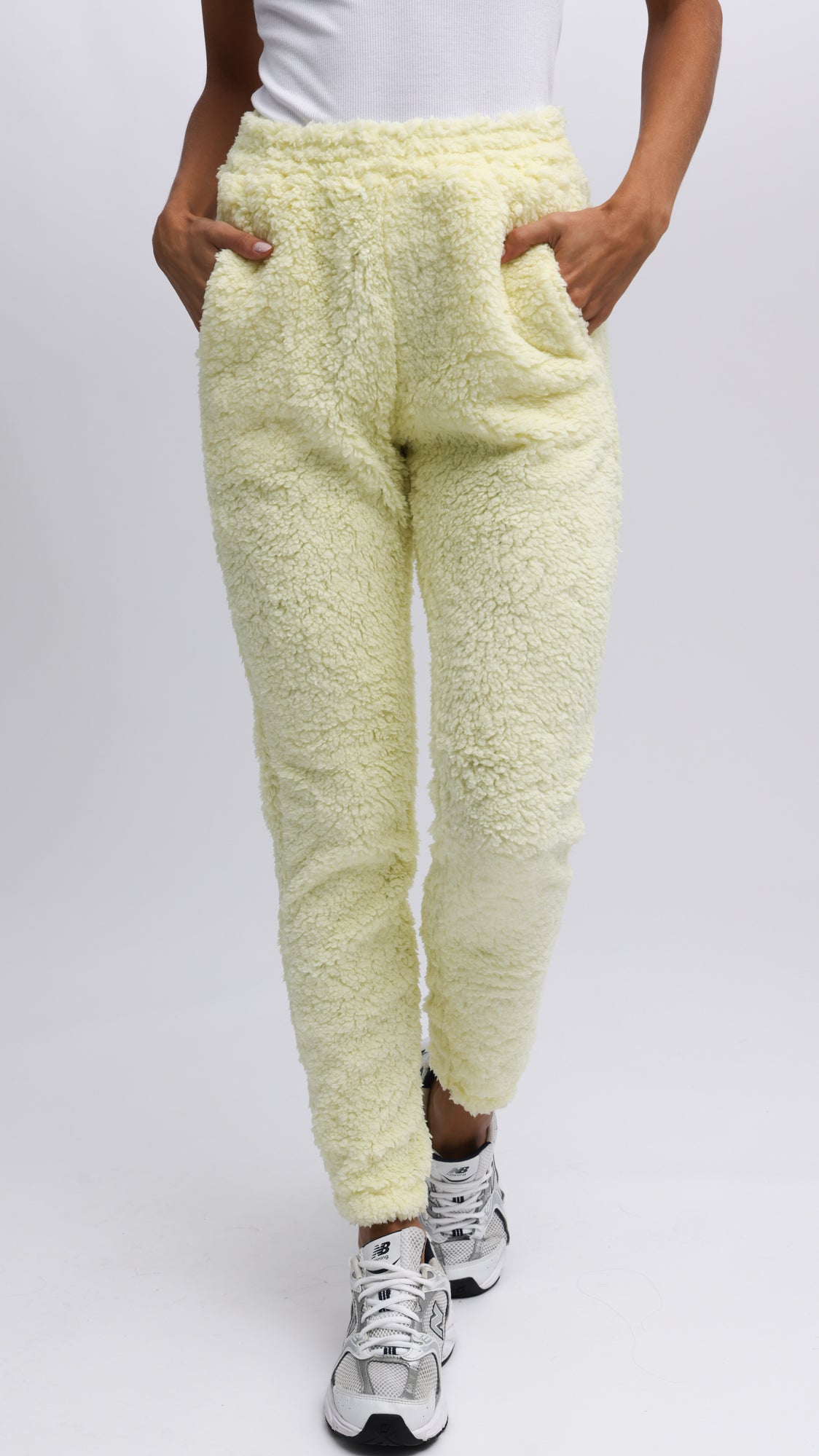 Calça Sherpa - Amarela