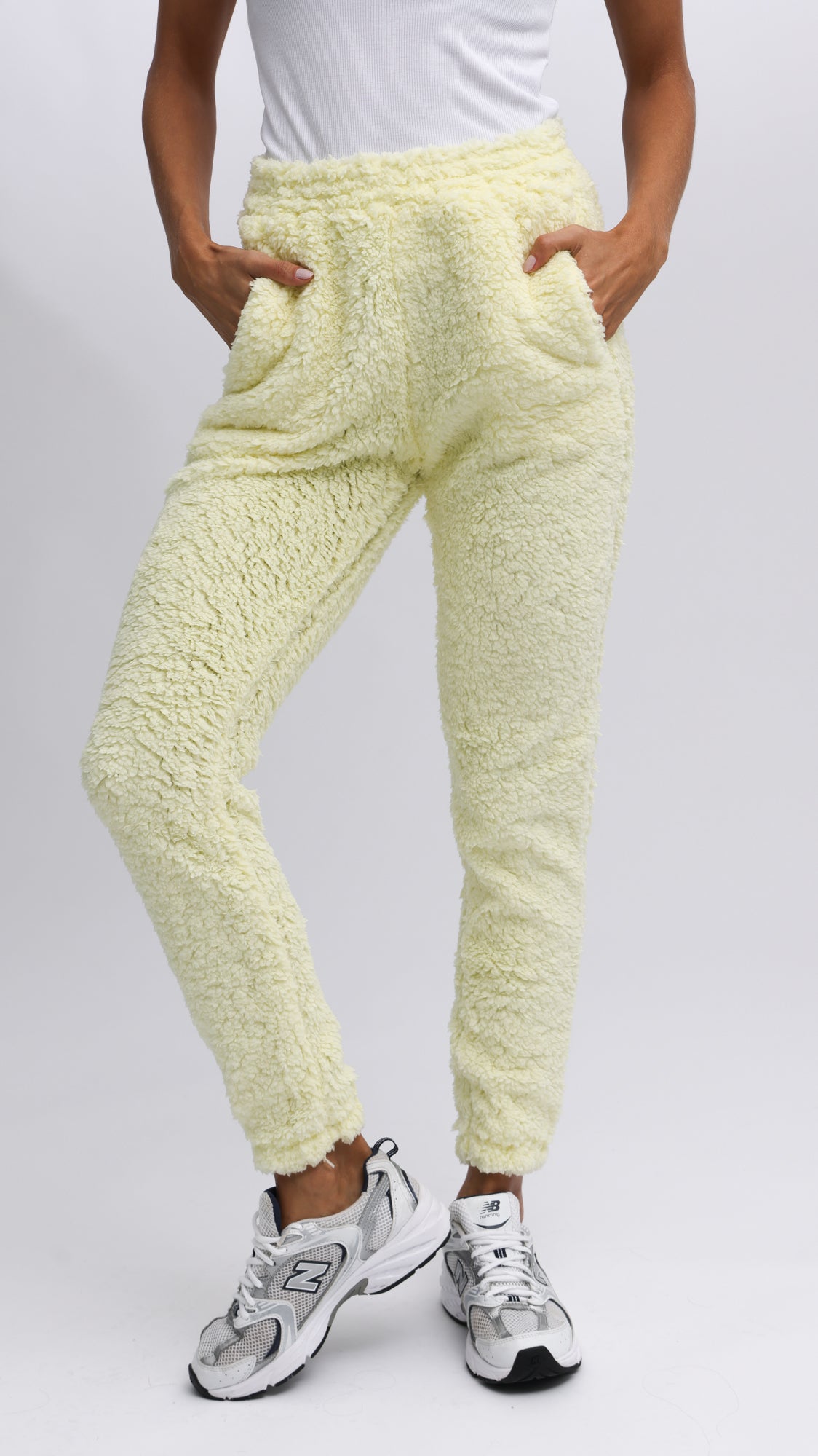 Calça Sherpa - Amarela
