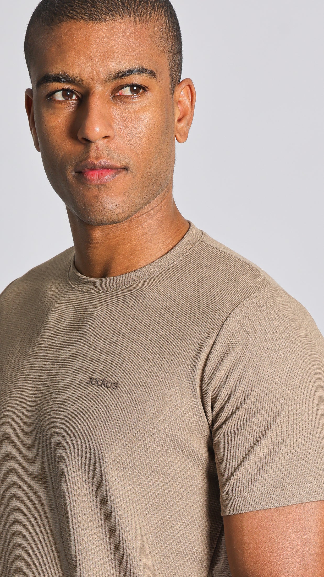 Camiseta Tricô Diamond - Marrom