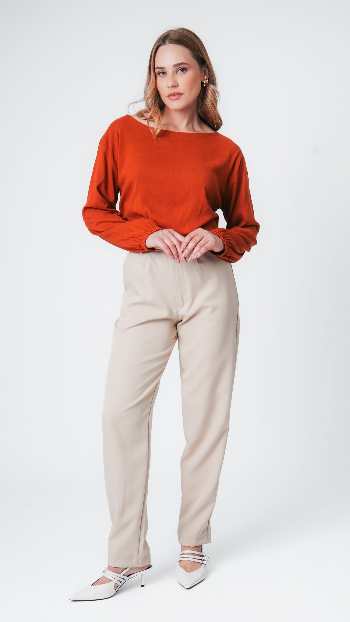 Calça Alfaiataria Classic - Bege