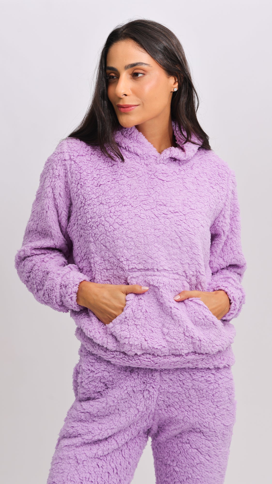 Canguru Sherpa - Roxo