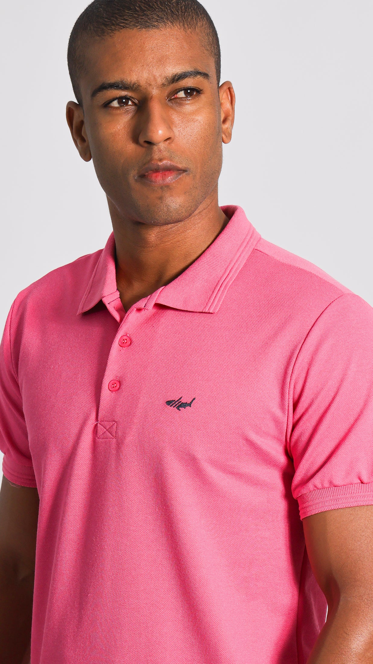 Camisa Polo Piquet - Rosa