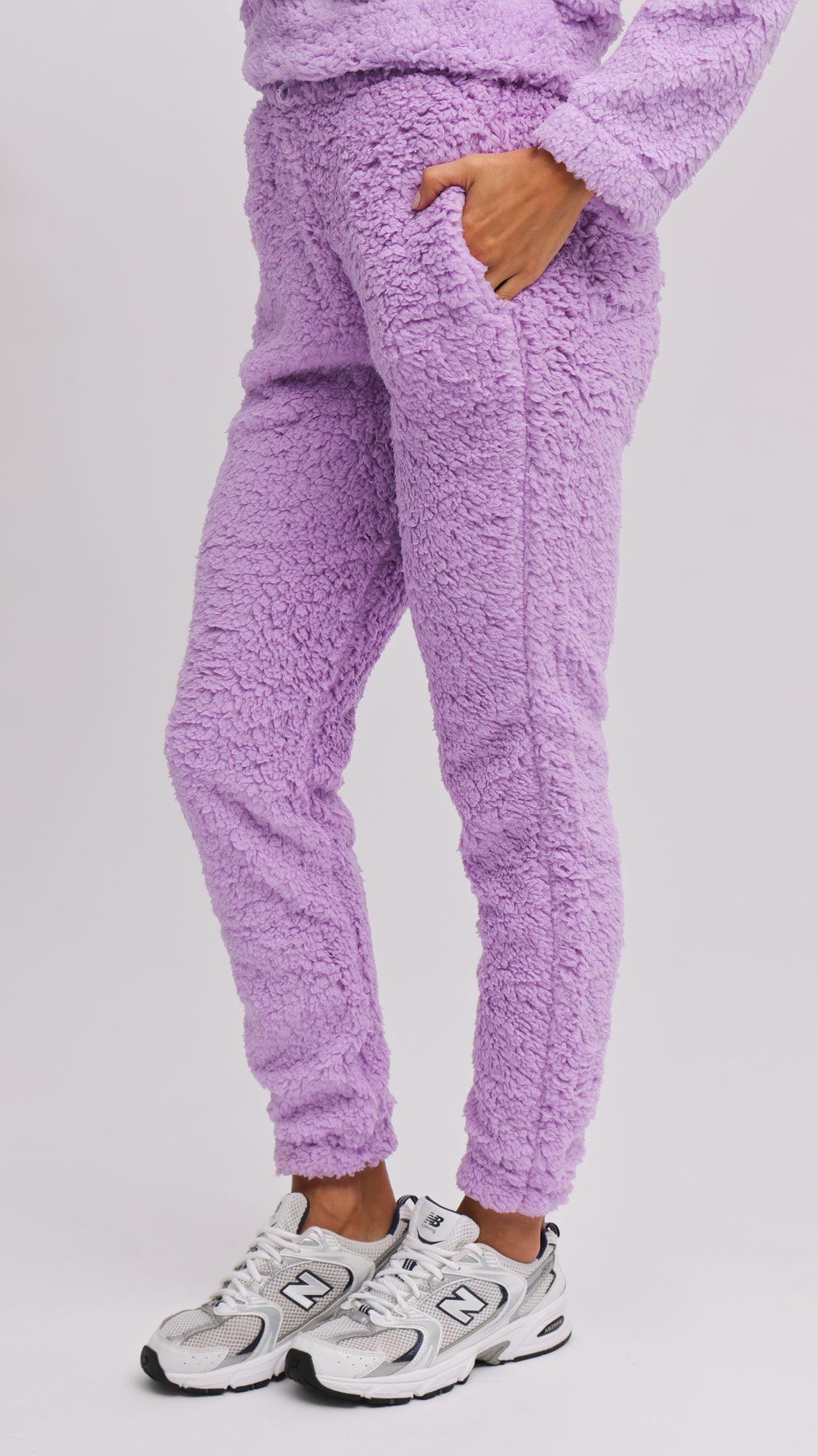 Calça Sherpa - Roxa
