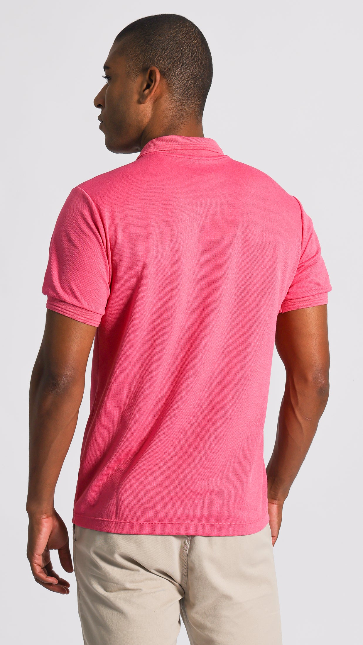 Camisa Polo Piquet - Rosa