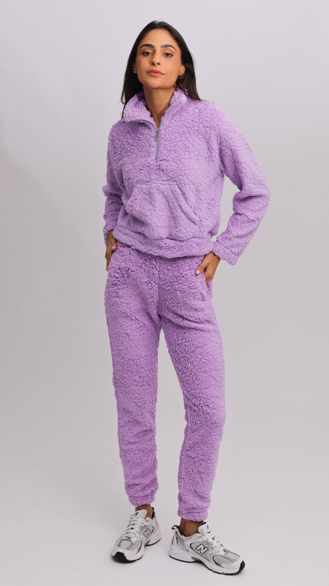 Calça Sherpa - Roxa
