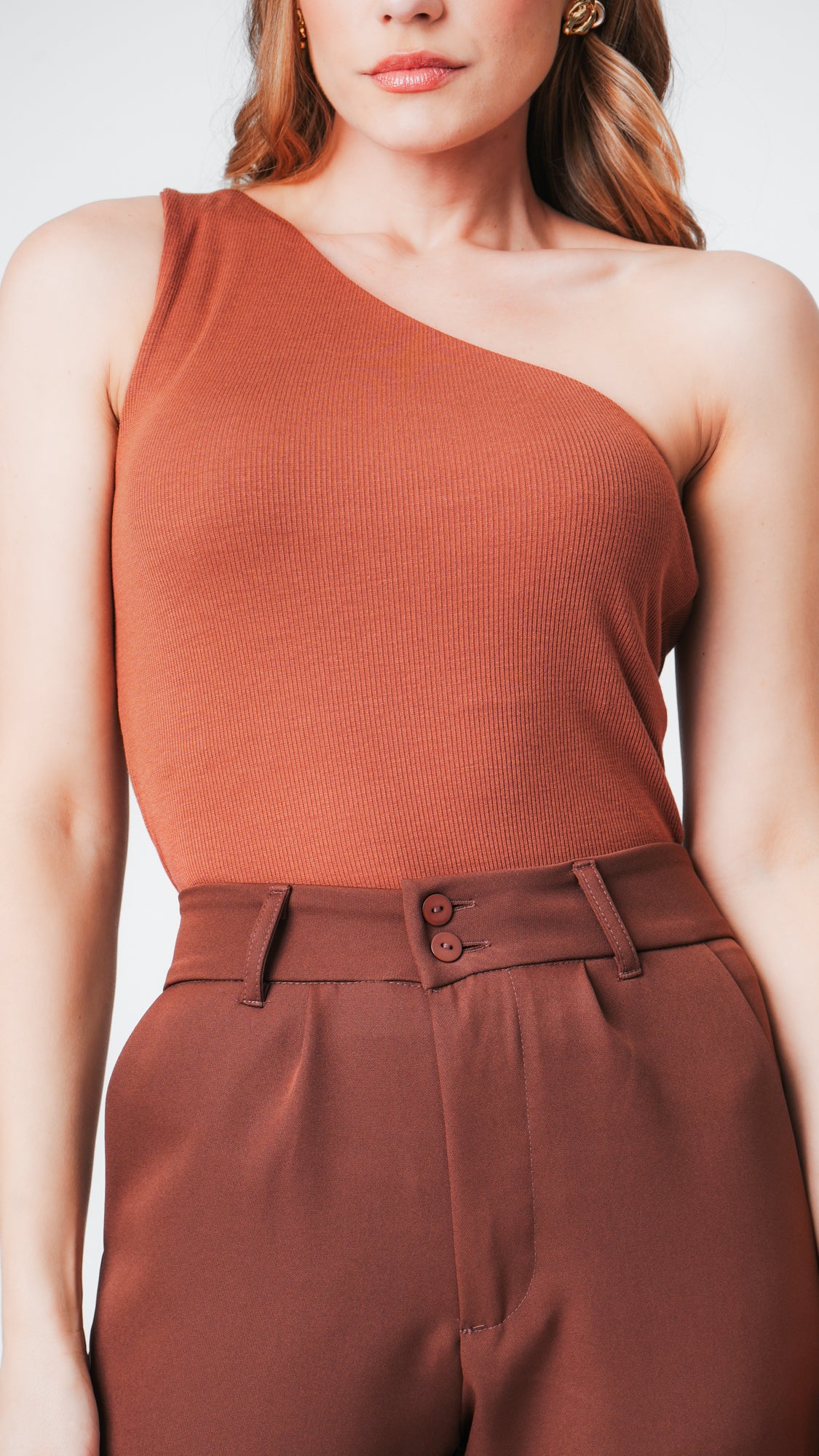 Calça Alfaiataria Classic - Marrom Café