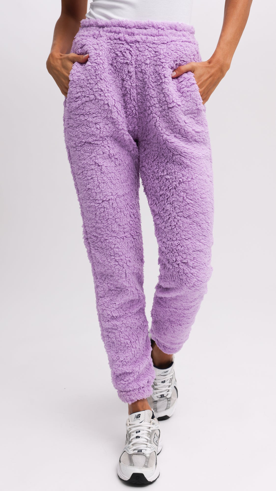 Calça Sherpa - Roxa
