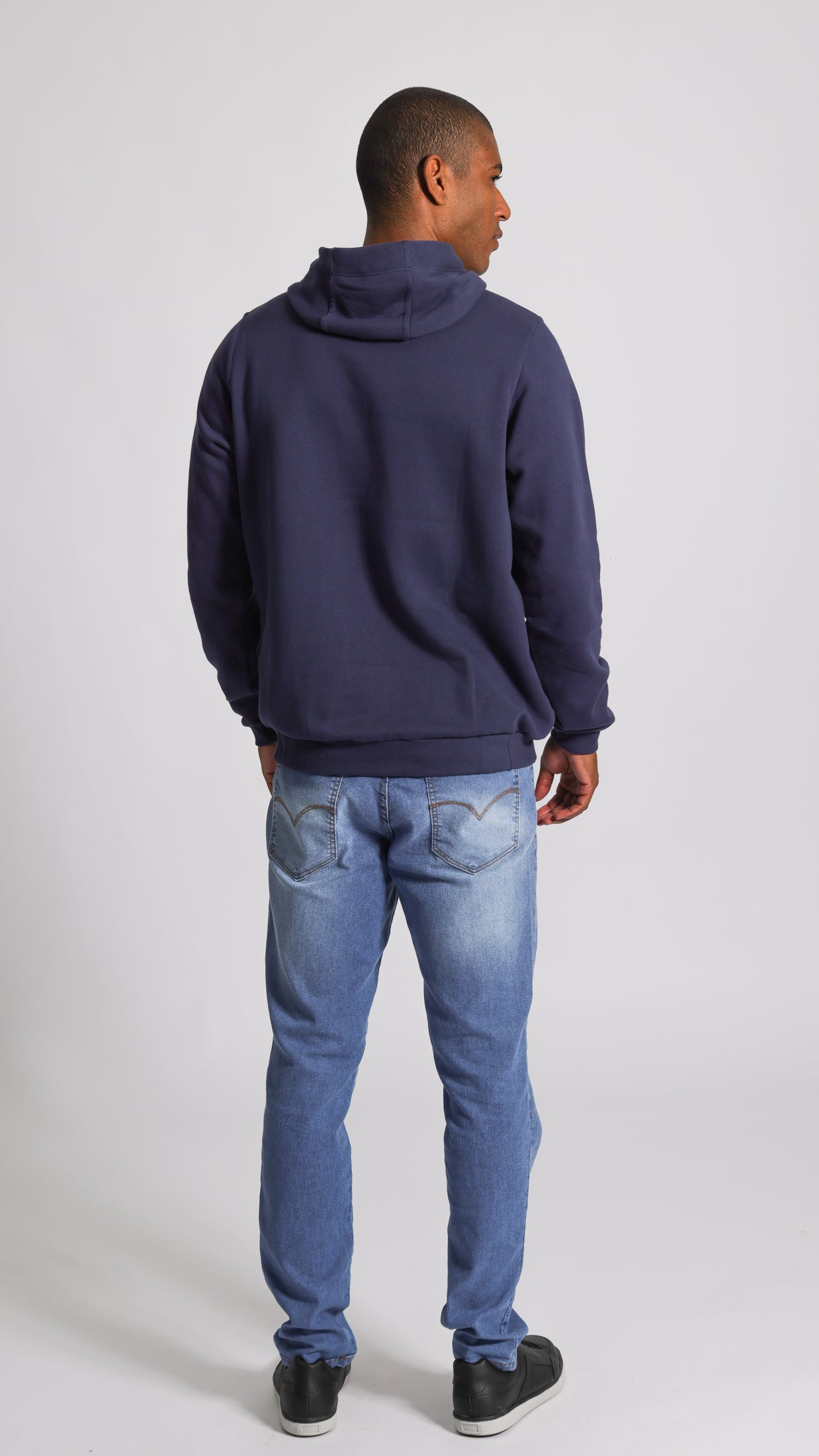 Moletom Canguru Premium Paris - Azul Marinho
